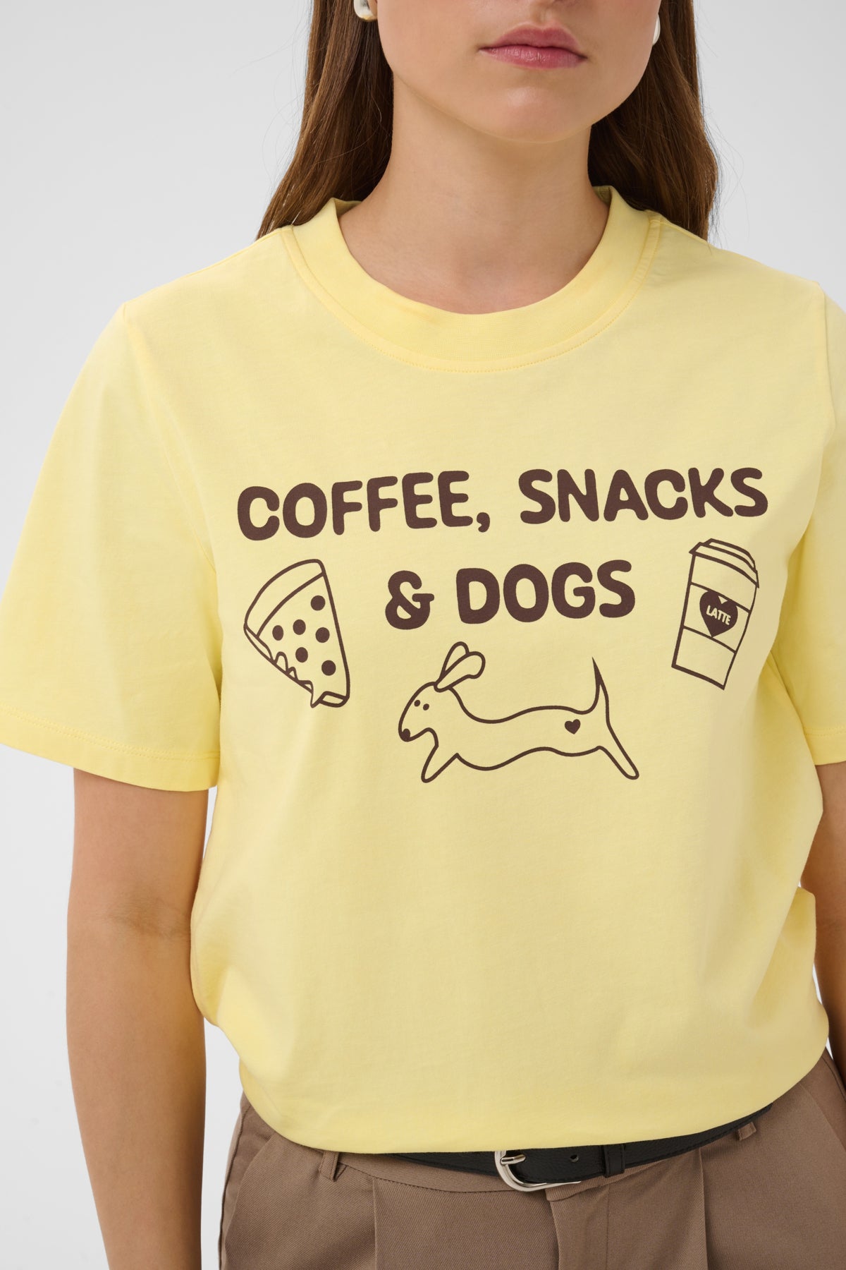 KAFFE KAAMSE TEE SHIRT