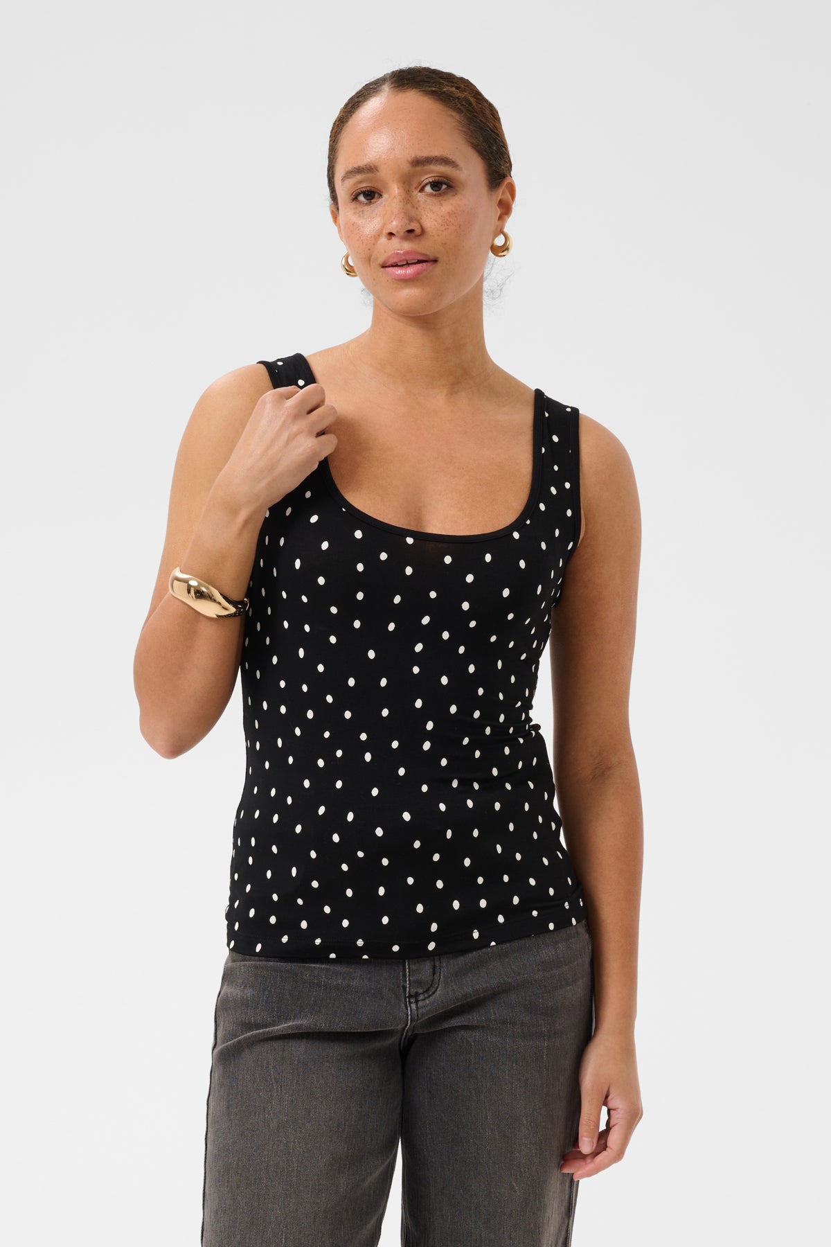 KAFFE KABELLA TANK TOP