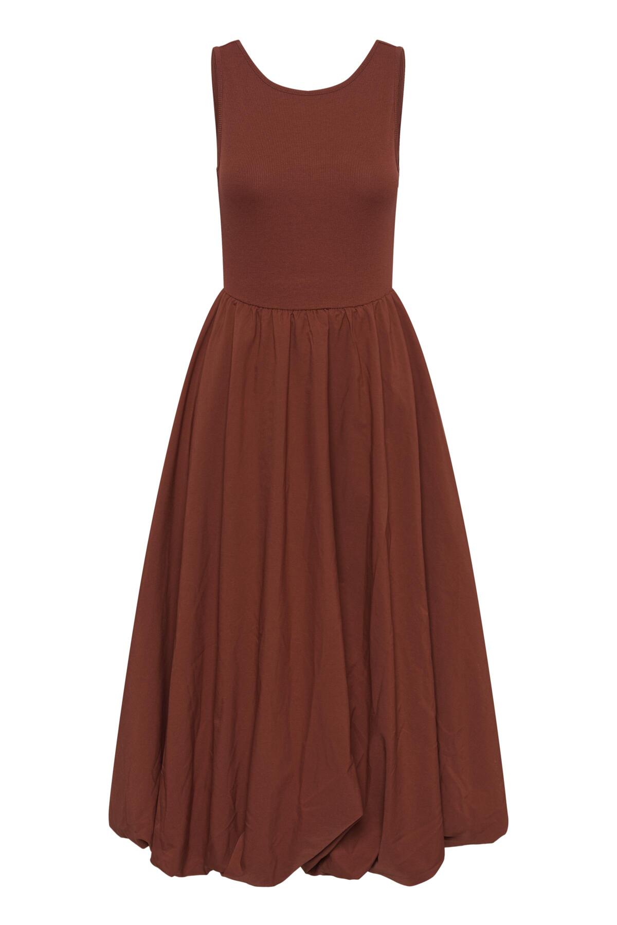 KAFFE KAKIRSTEN TANK BALLOON SKIRT DRESS