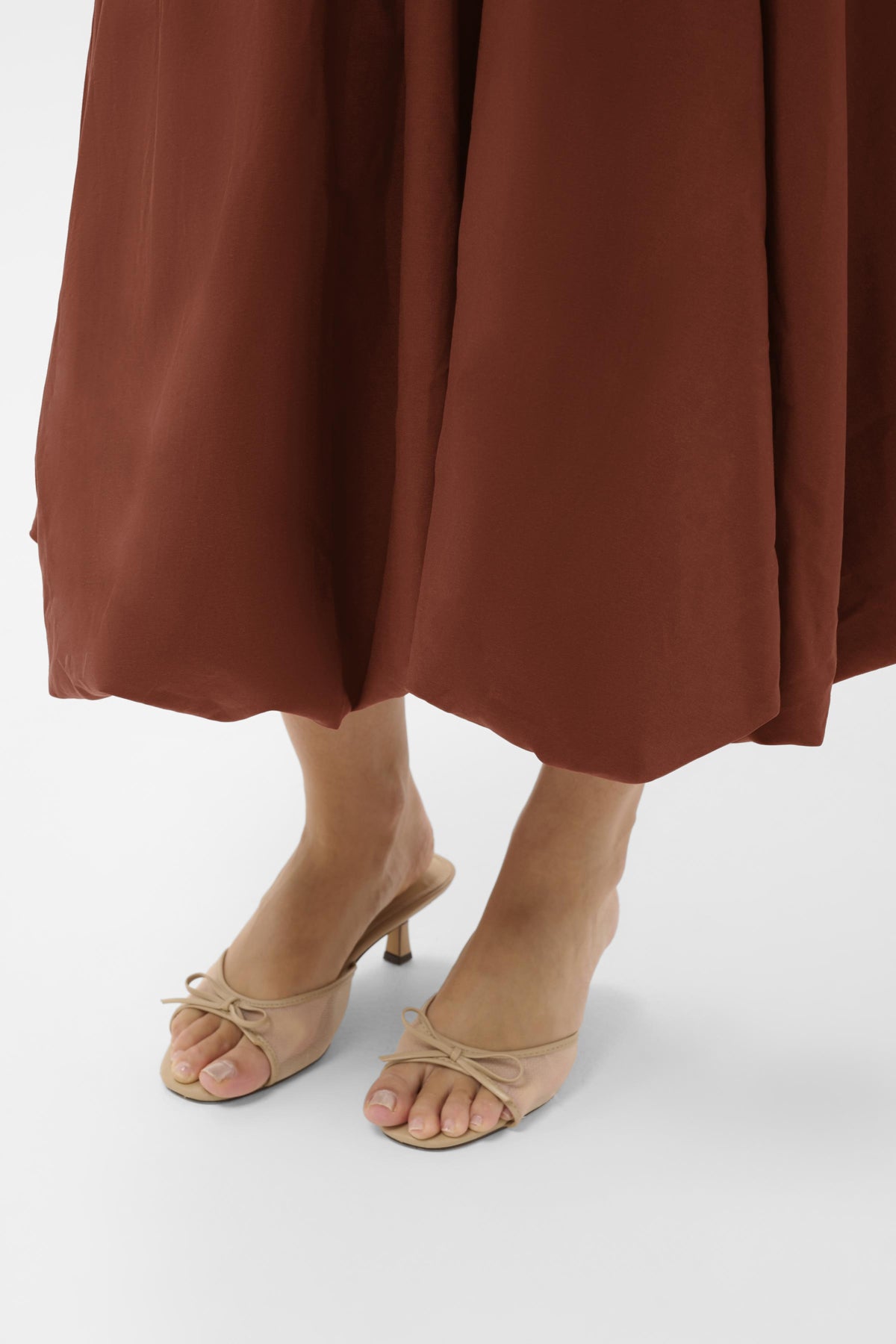 KAFFE KAKIRSTEN TANK BALLOON SKIRT DRESS