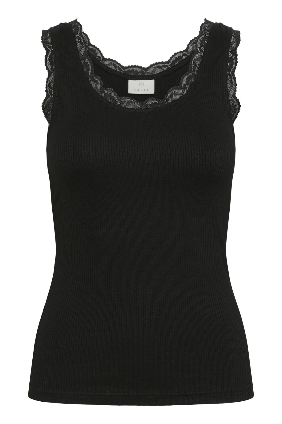 KAFFE KAOMI RIBBED TANK TOP