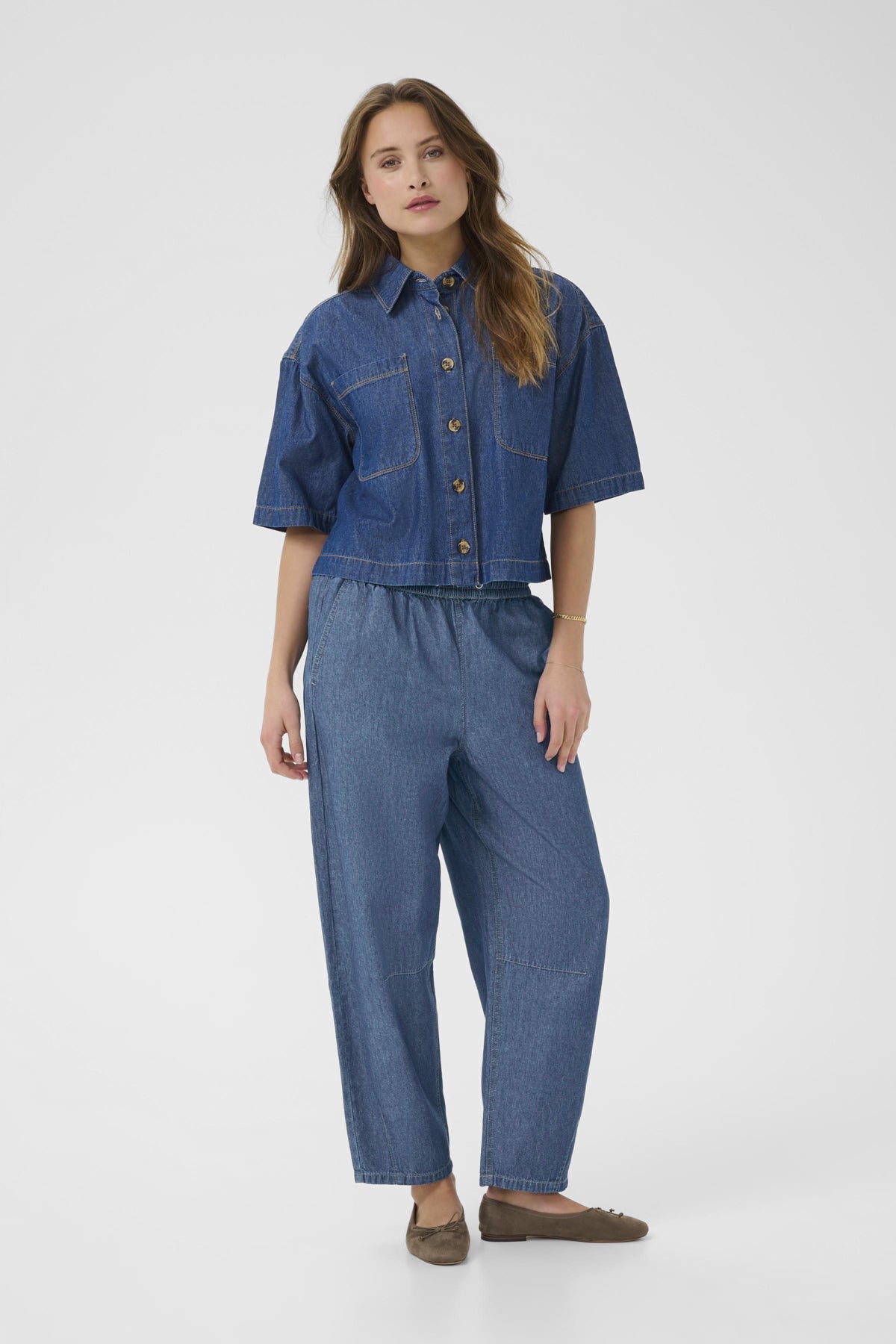 KAFFE LUISE BARREL PANTS