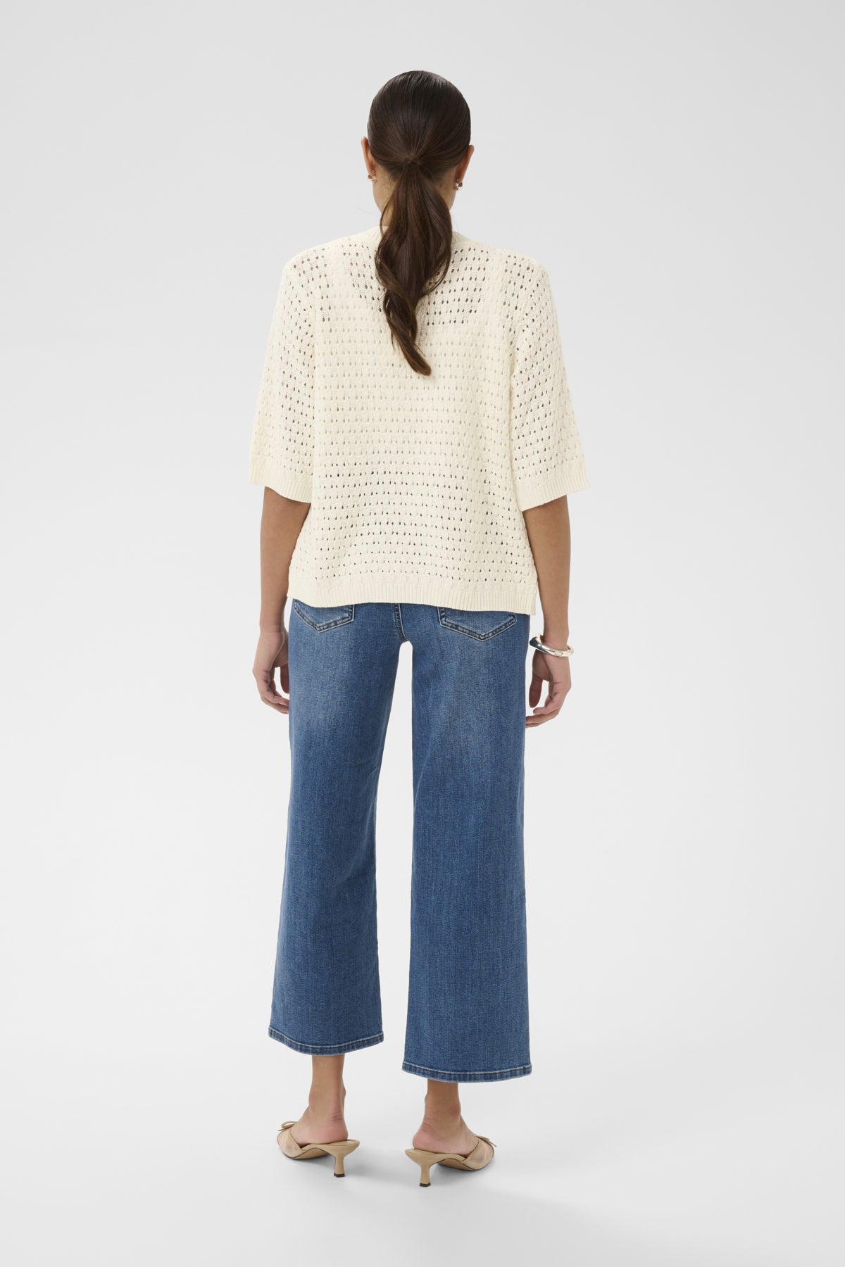 KAFFE KASILJA SHORT SLEEVE CARDIGAN