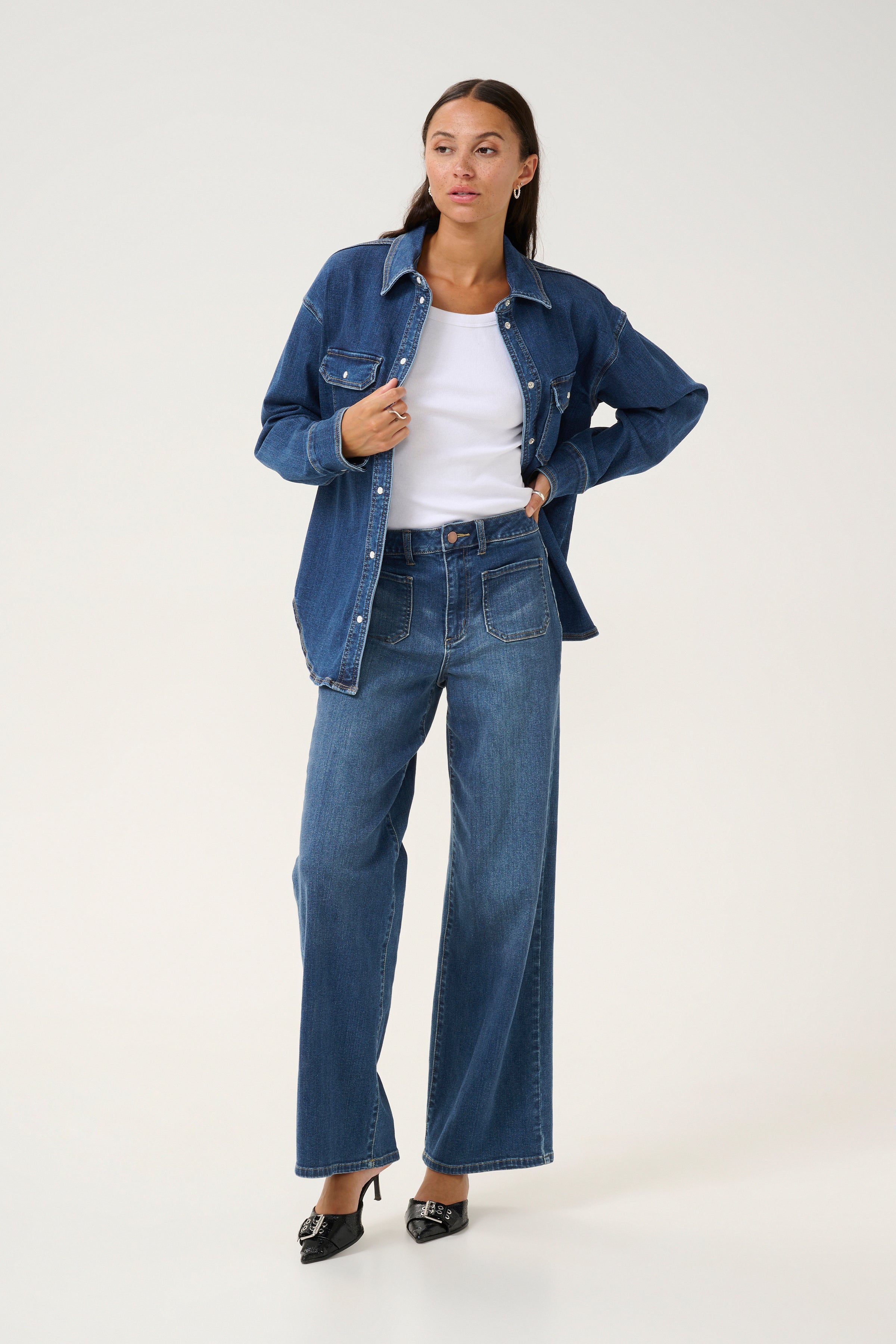 KAFFE KASINEM DENIM SHIRT