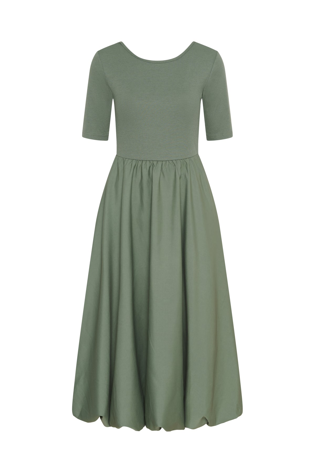 KAFFE KAKIRSTEN HALF SLEEVE DRESS