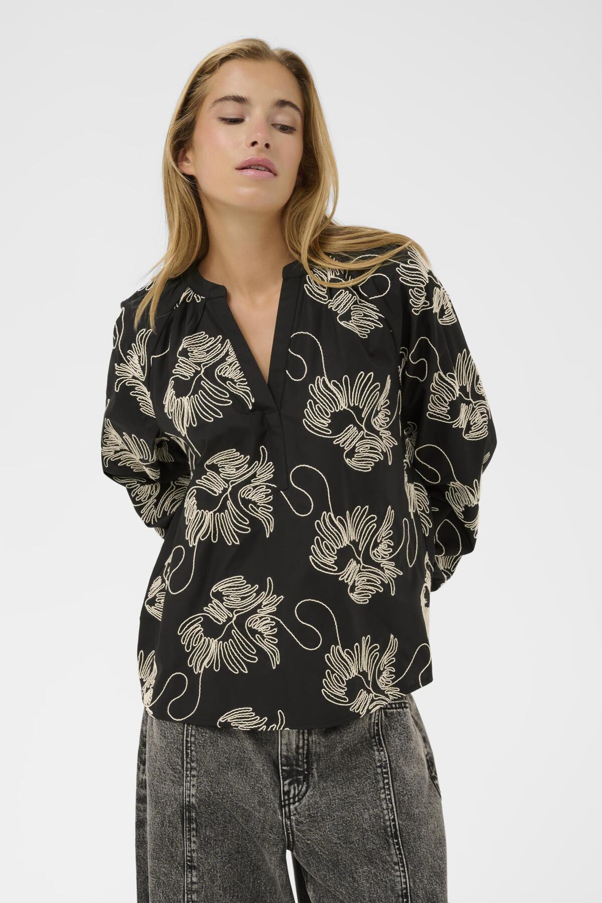 KAFFE VINIE BLOUSE