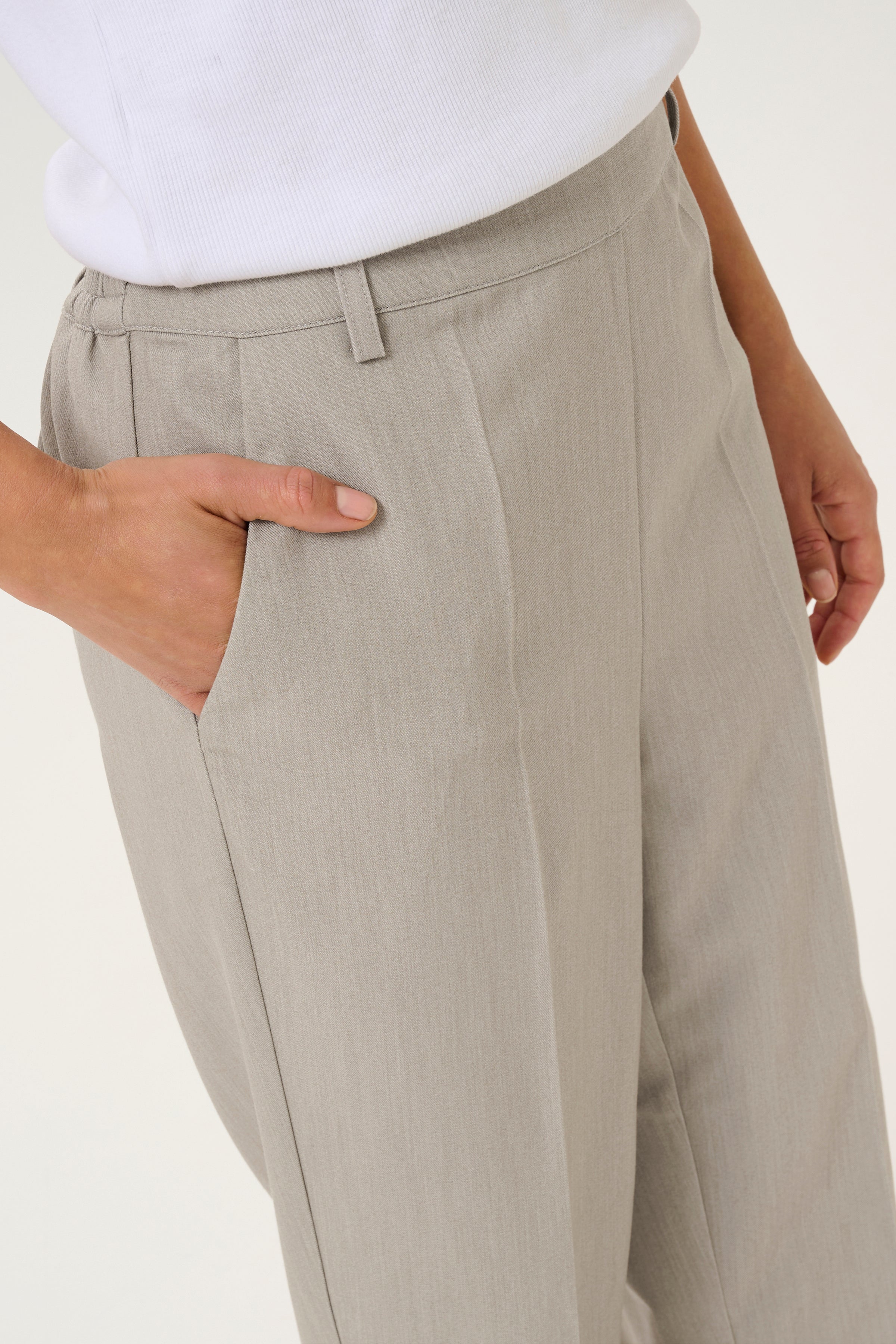 KAFFE KASAKURA CROP PANT