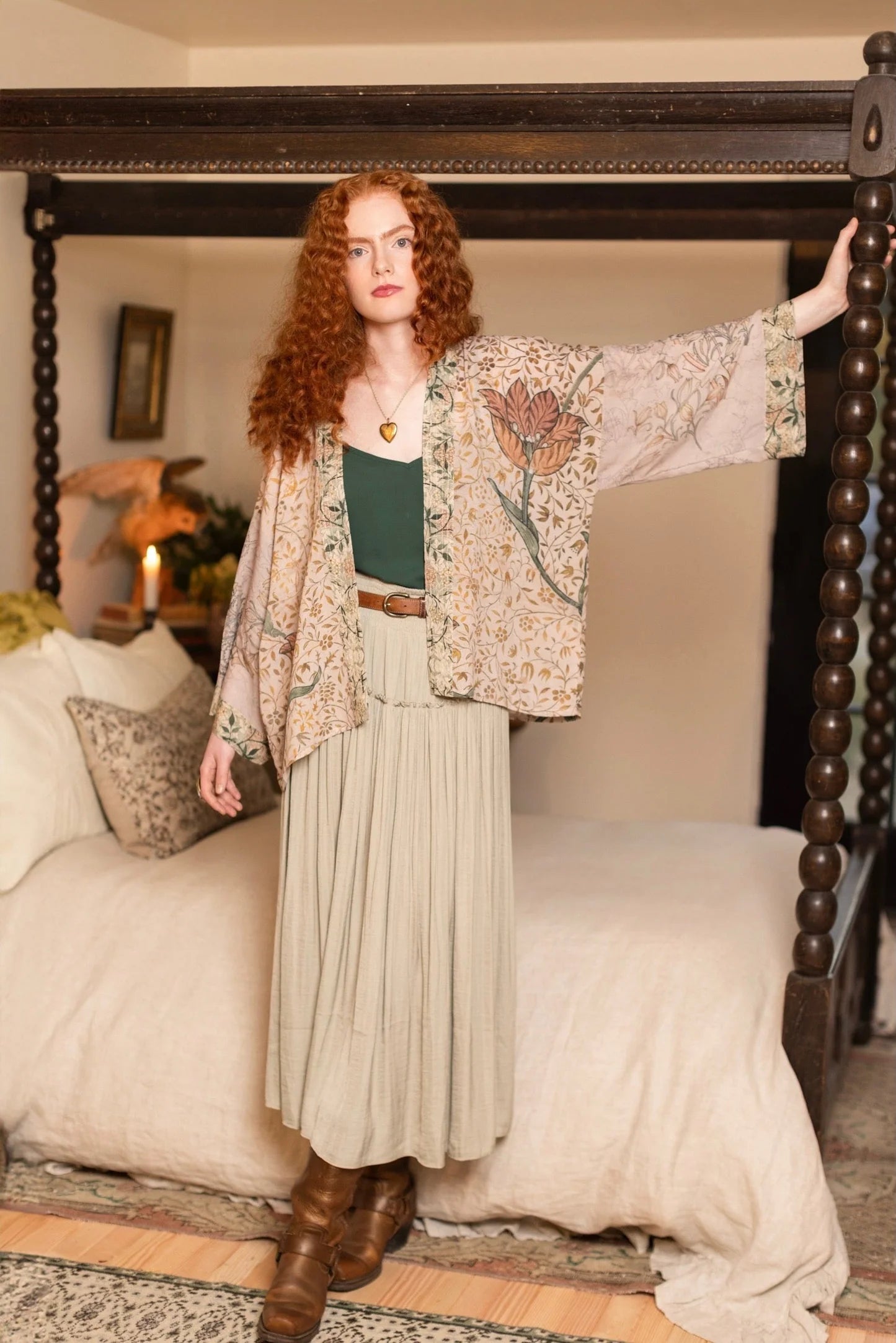 MARKET OF STARS FOLKLORE PIXIE DUSTER CROPPED JACKET