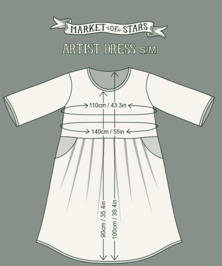 MARKET OF STARS GOLDEN HOUR ARTIST DRESS