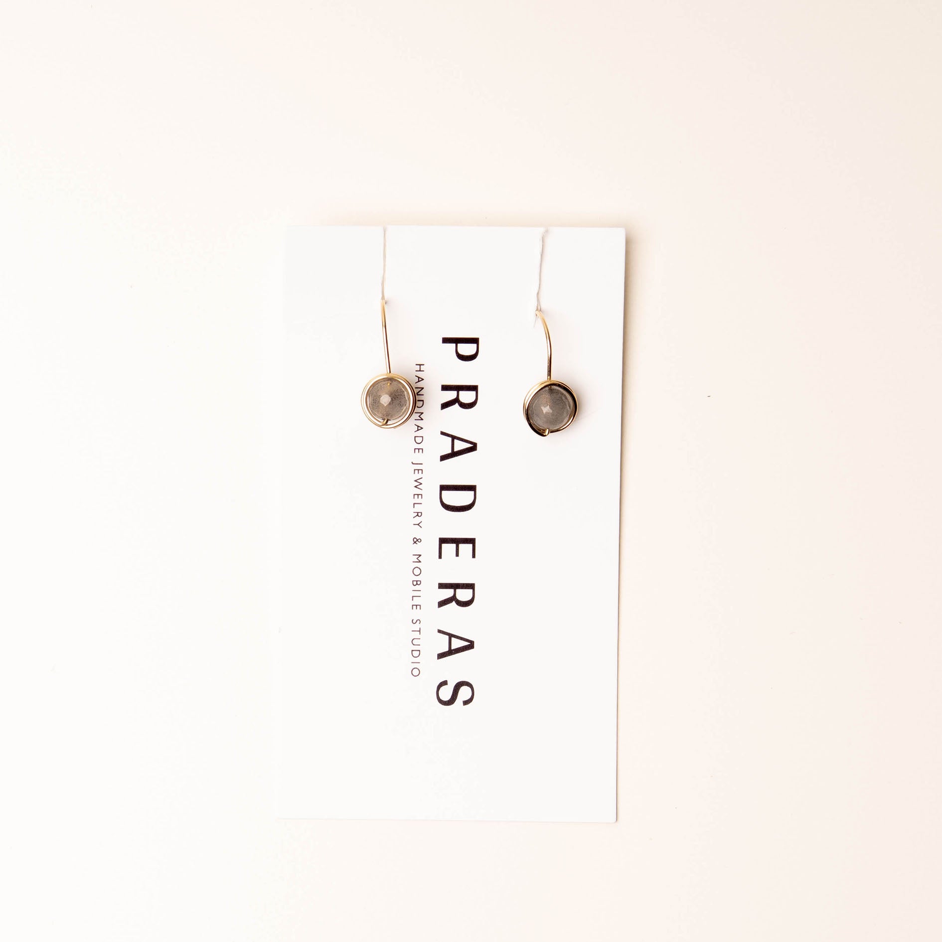 PRADERAS LABRADORITE HOOK EARRINGS