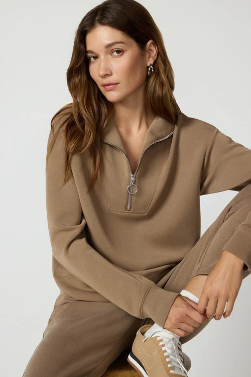 MPG DREAMWEAVER 1/4 ZIP LONG SLEEVE SHIRT