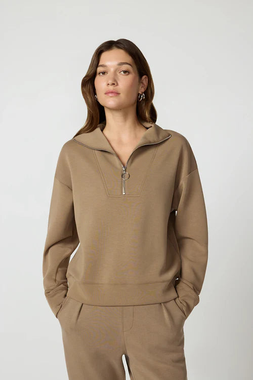 MPG DREAMWEAVER 1/4 ZIP LONG SLEEVE SHIRT