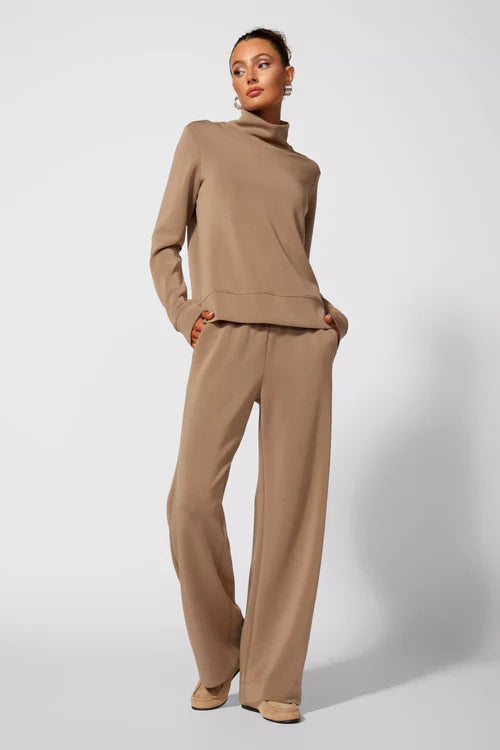 MPG DREAMWEAVE MOCK NECK PULLOVER