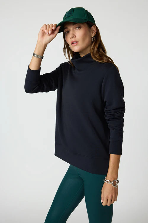 MPG DREAMWEAVE MOCK NECK PULLOVER