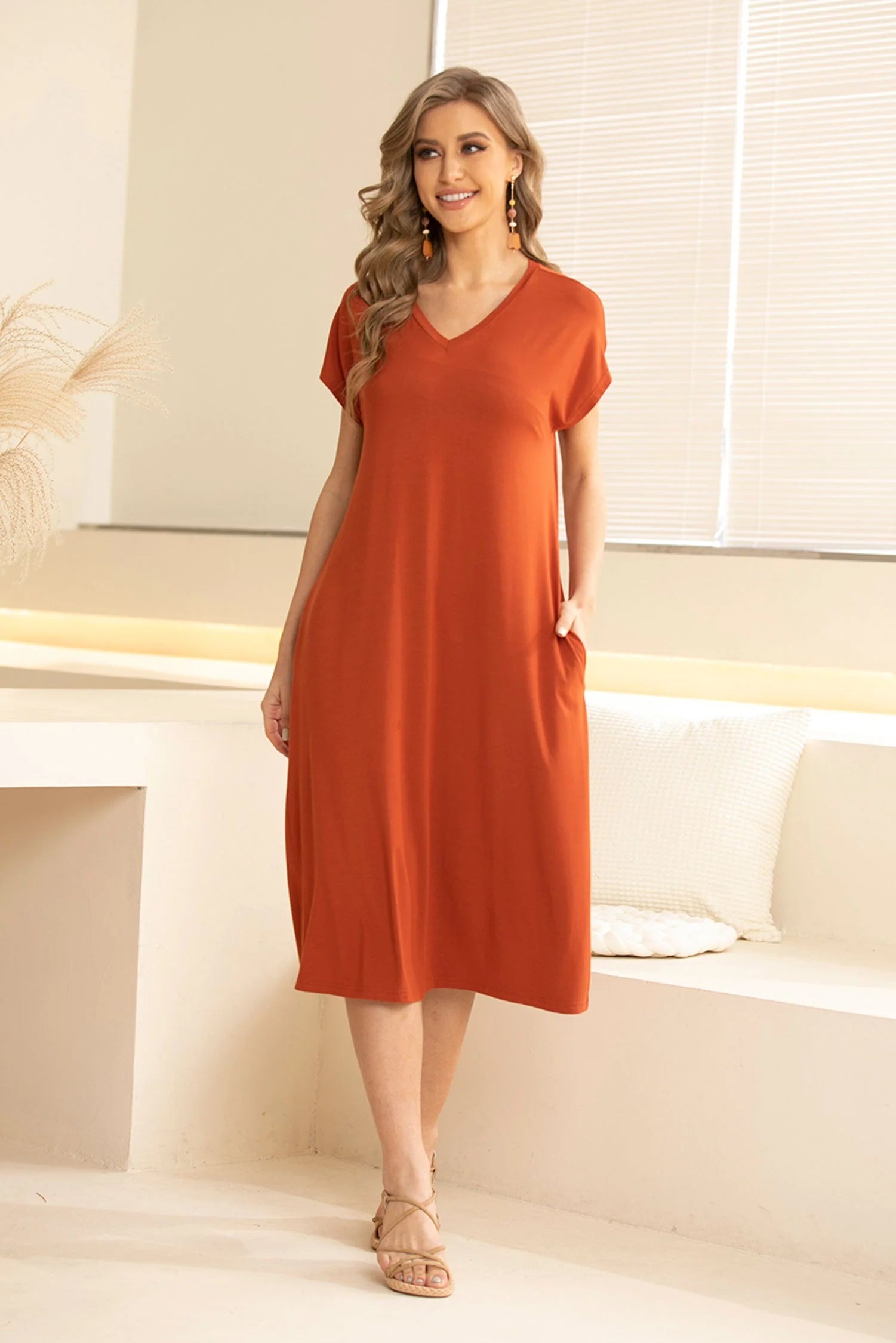 OVF LONG BAMBOO SUMMER DRESS