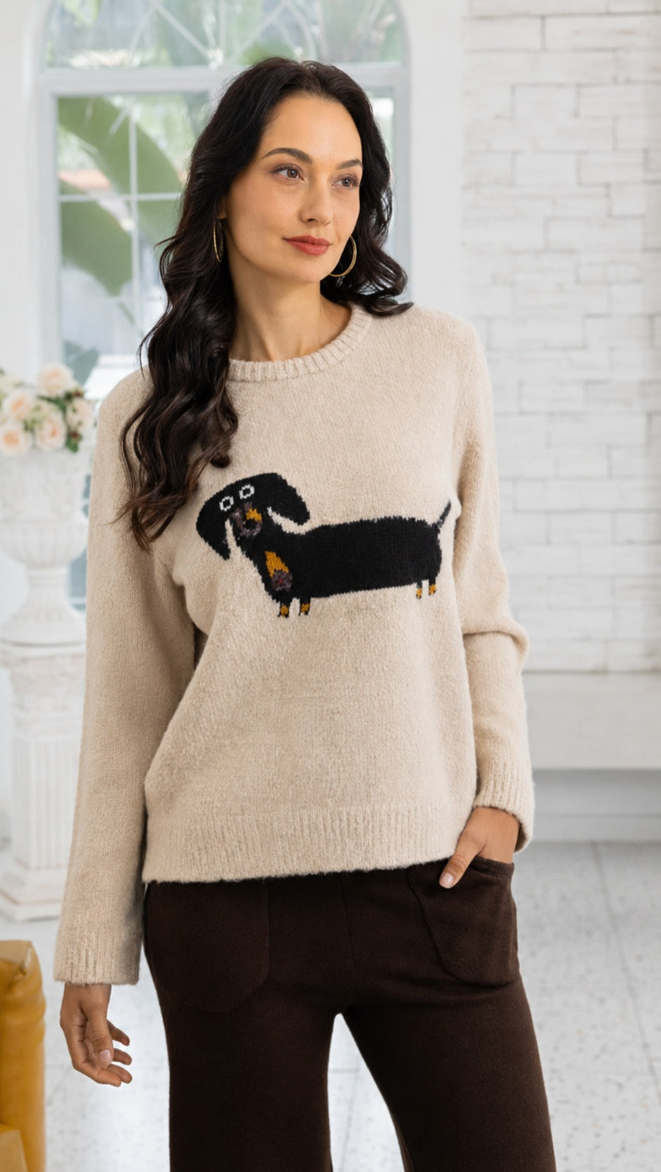 OVF PUPPY LOVE SWEATER
