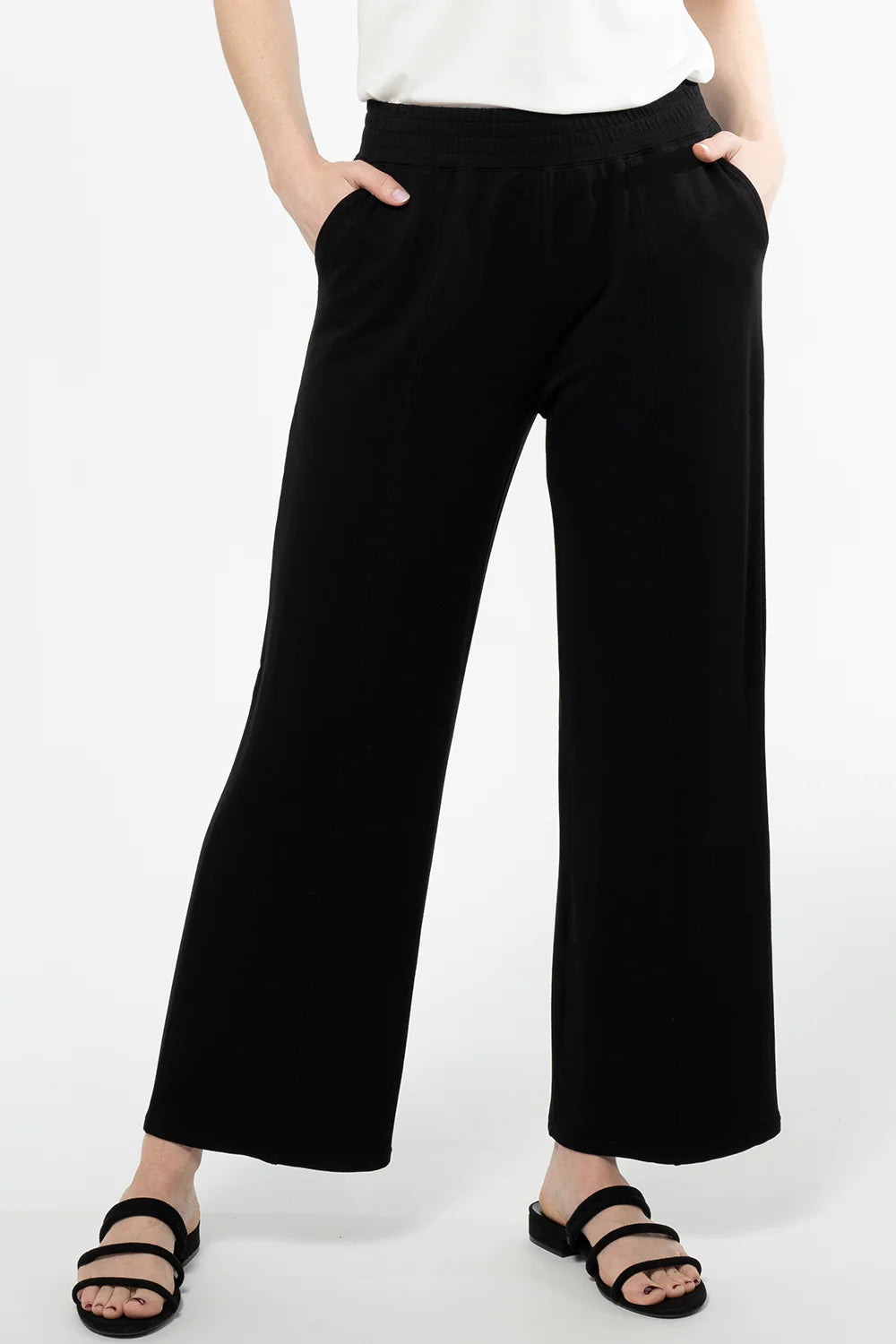 TERRERA LIBBY BAMBOO WIDE LEG PANT