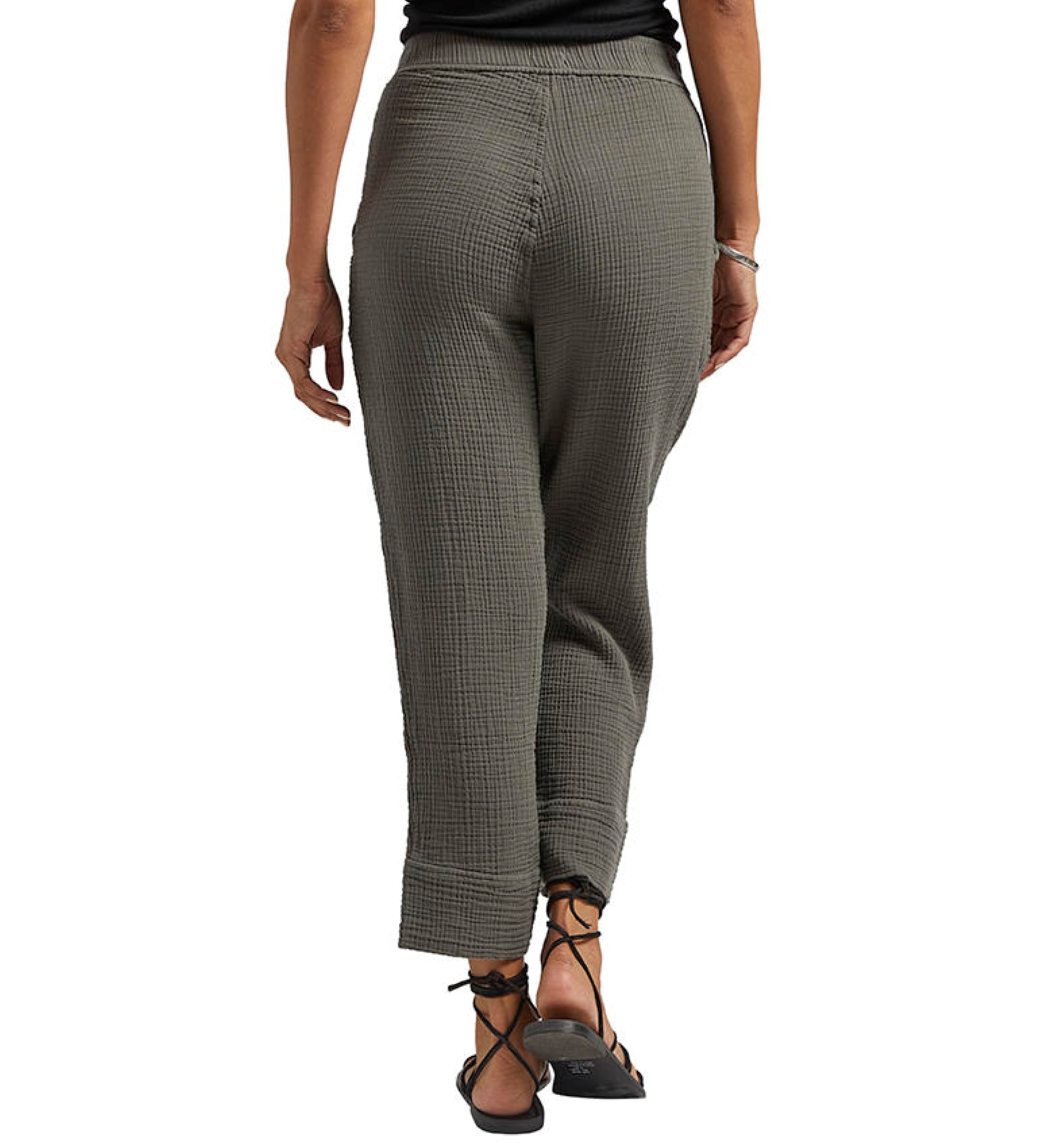 JAG PULL ON COTTON GAUZE PANT