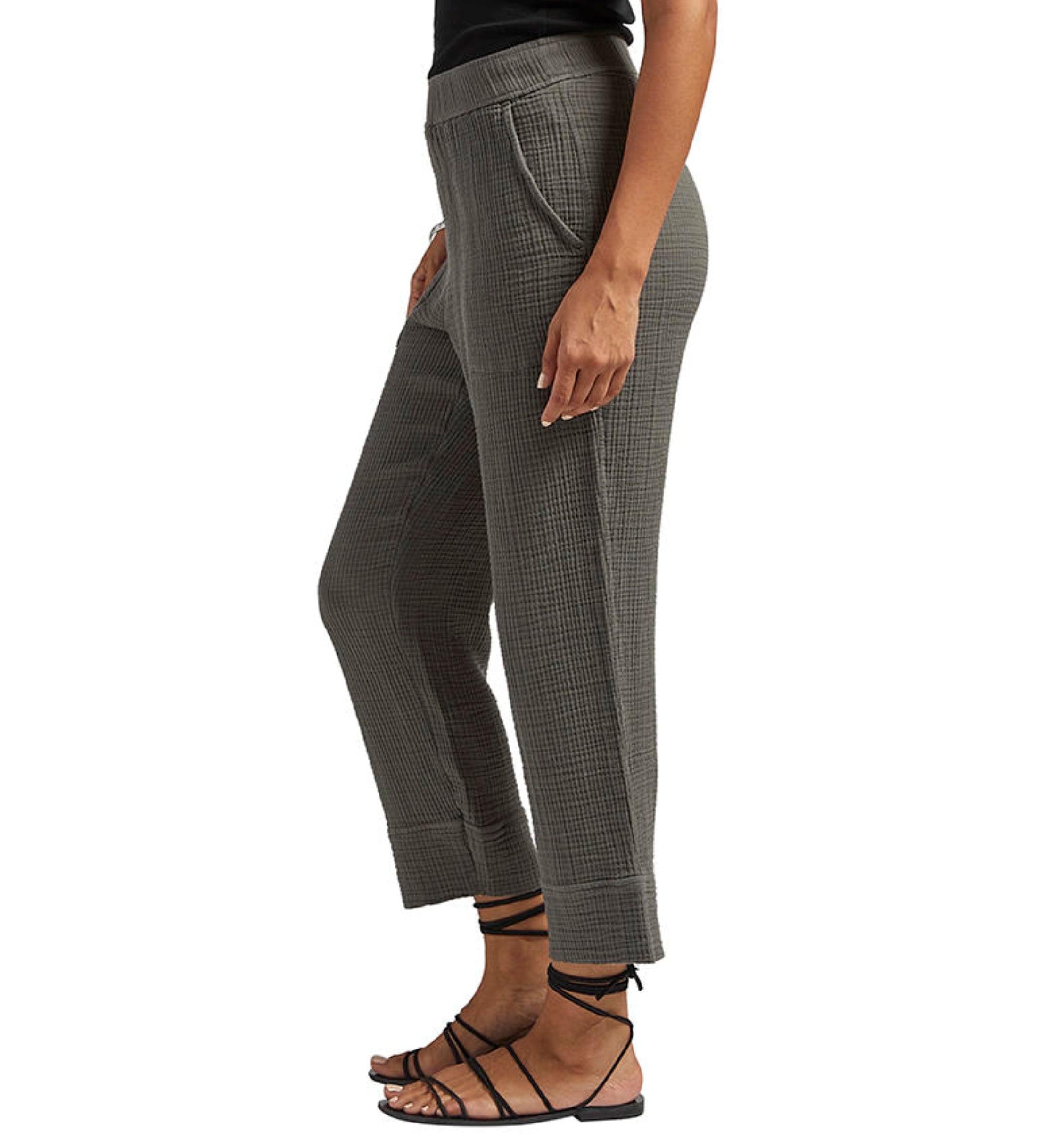 JAG PULL ON COTTON GAUZE PANT