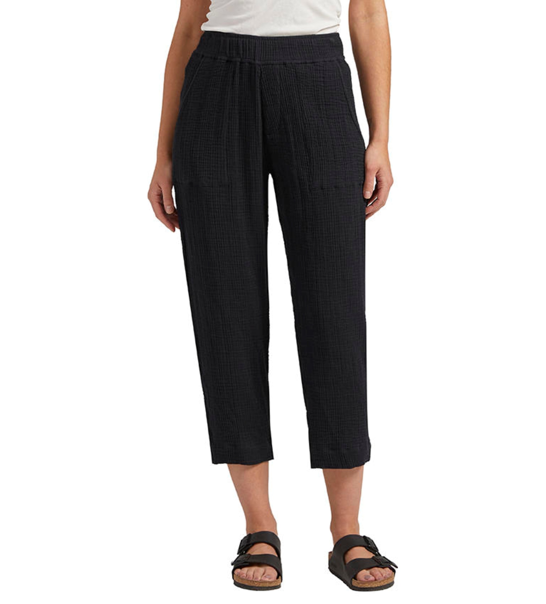 JAG PULL ON COTTON GAUZE PANT