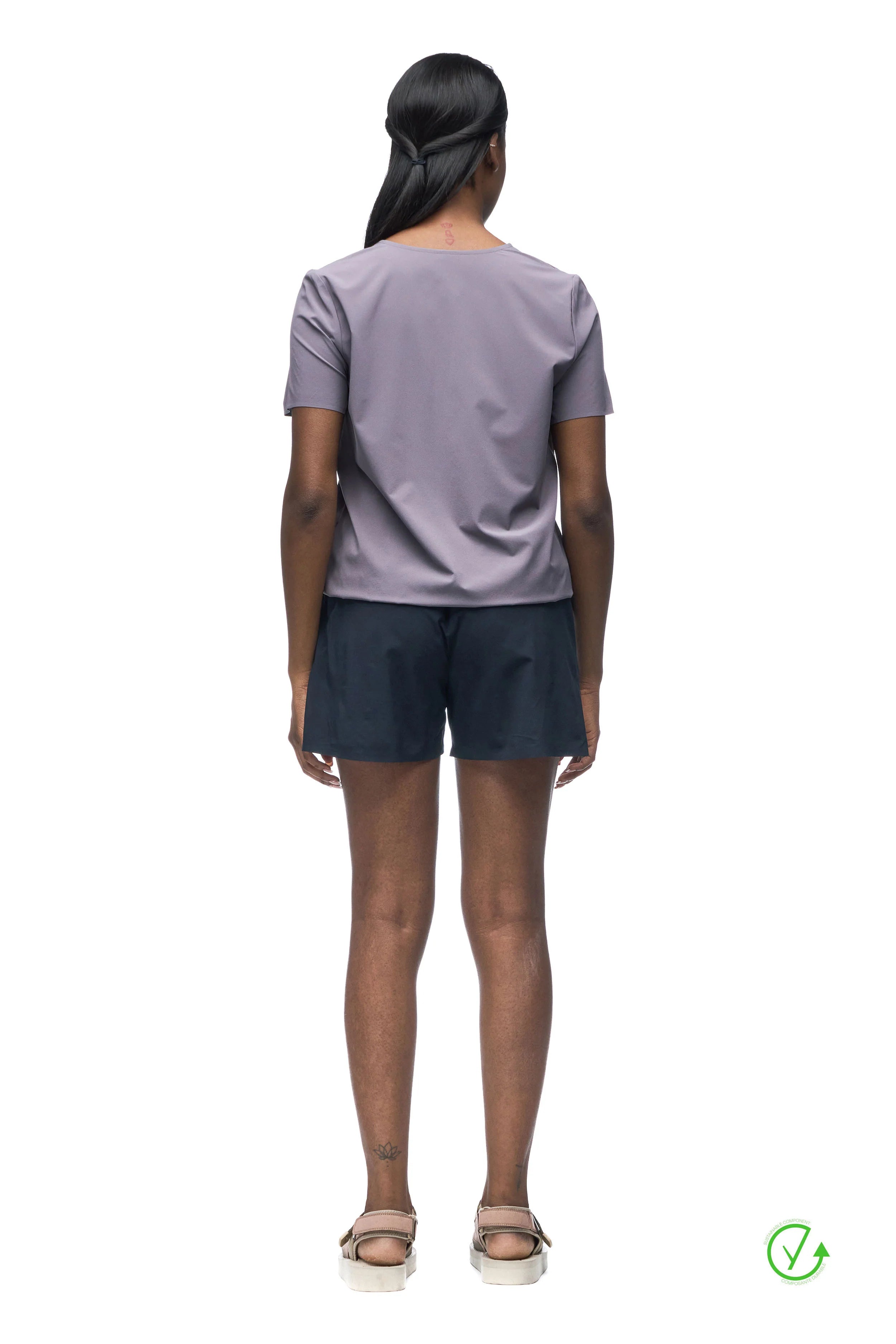 INDYEVA RINGAN SHORT SLEEVE TOP