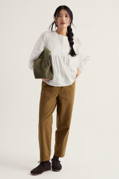 SEASALT CORNWALL HIGH WOODS EMBROIDERED SHIRT