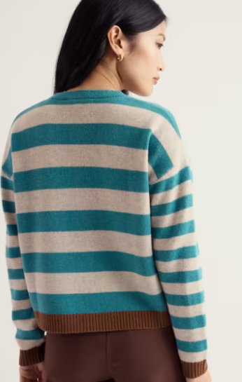SEASALT CORNWALL PINWELL WOOL CARDIGAN