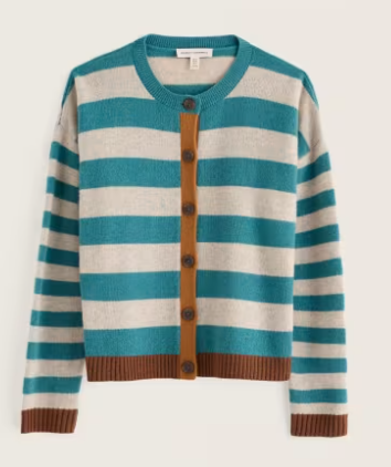 SEASALT CORNWALL PINWELL WOOL CARDIGAN