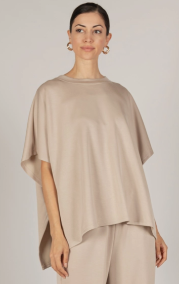 P CILL SCUBA MODAL SIDE SLIT CAPE TOP