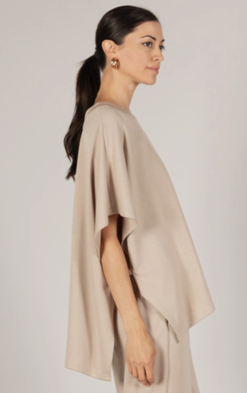 P CILL SCUBA MODAL SIDE SLIT CAPE TOP