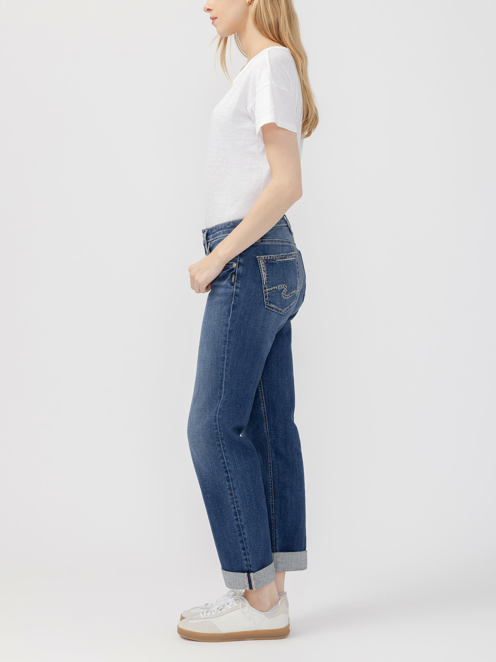 SILVER JEANS CHELSEA BOYFRIEND JEAN
