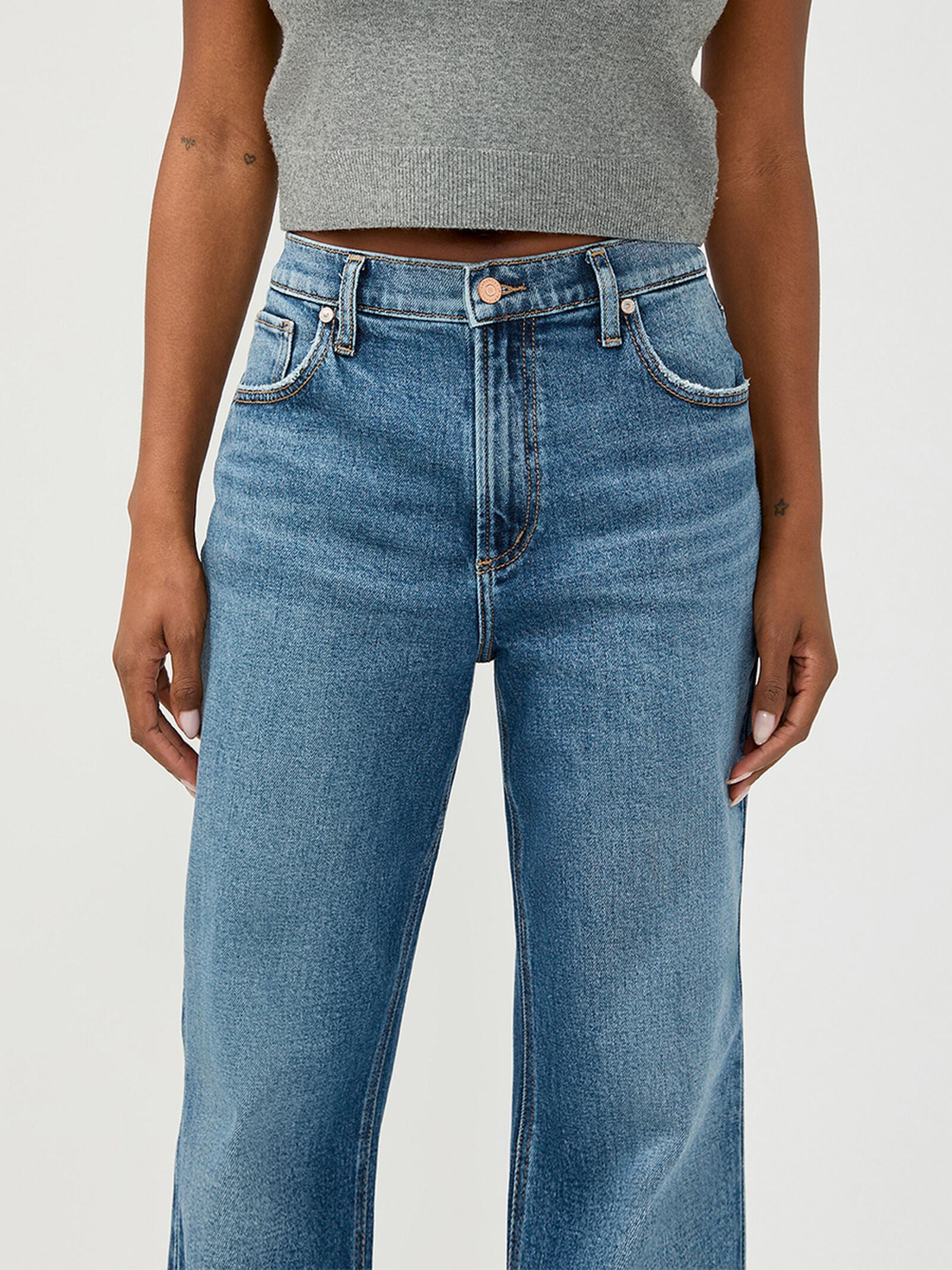 SILVER JEANS BAGGY MID RISE BOOTCUT