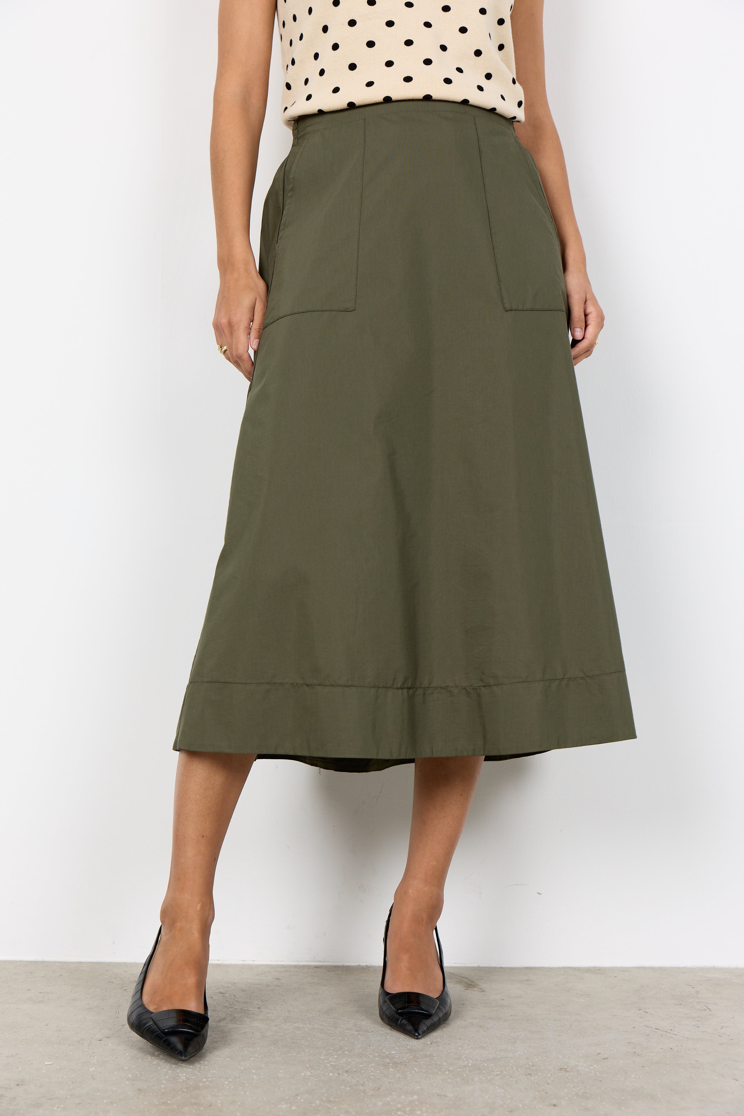 SOYA CONCEPT NETTI A LINE SKIRT