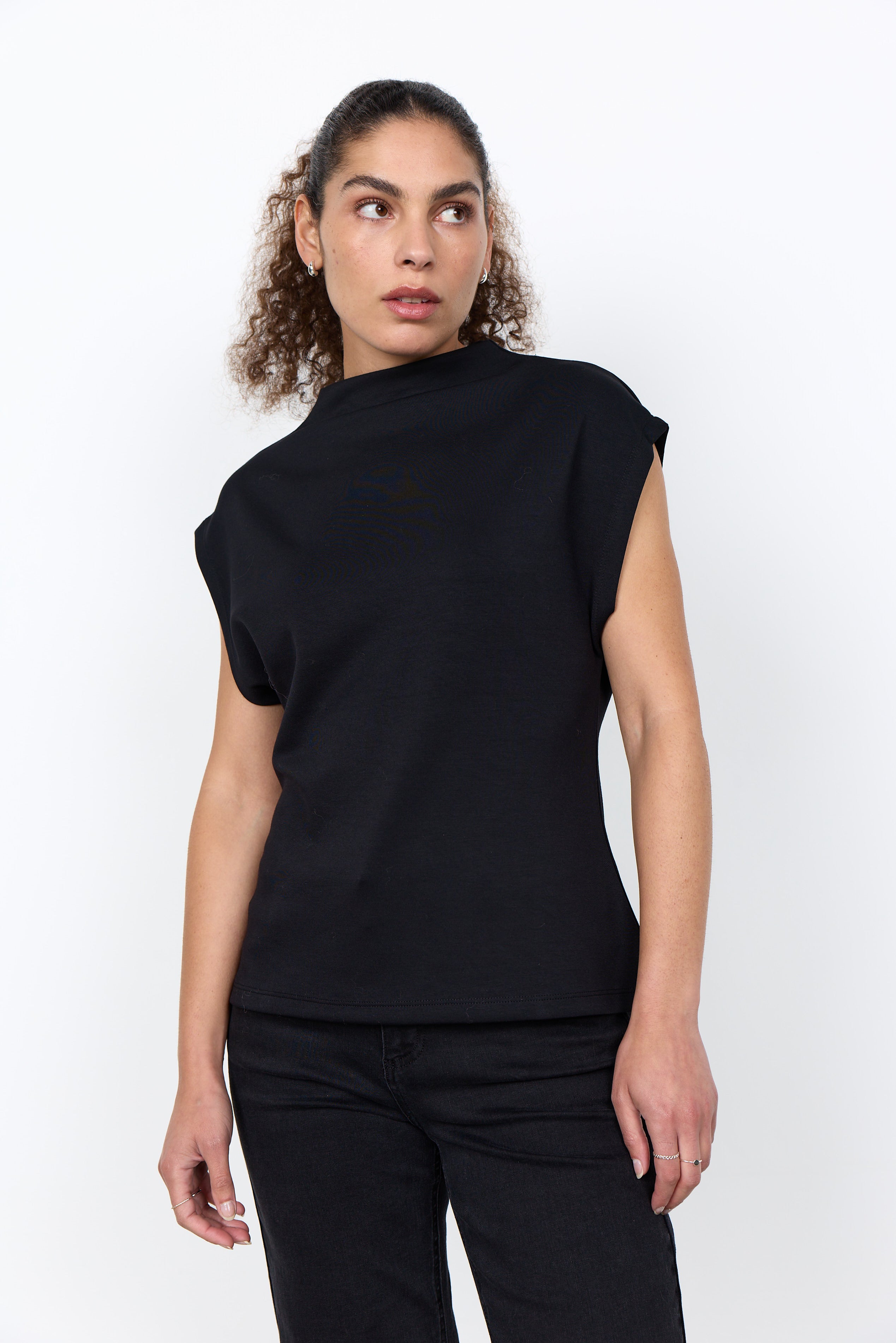 SOYA CONCEPT CAP SLEEVE TOP