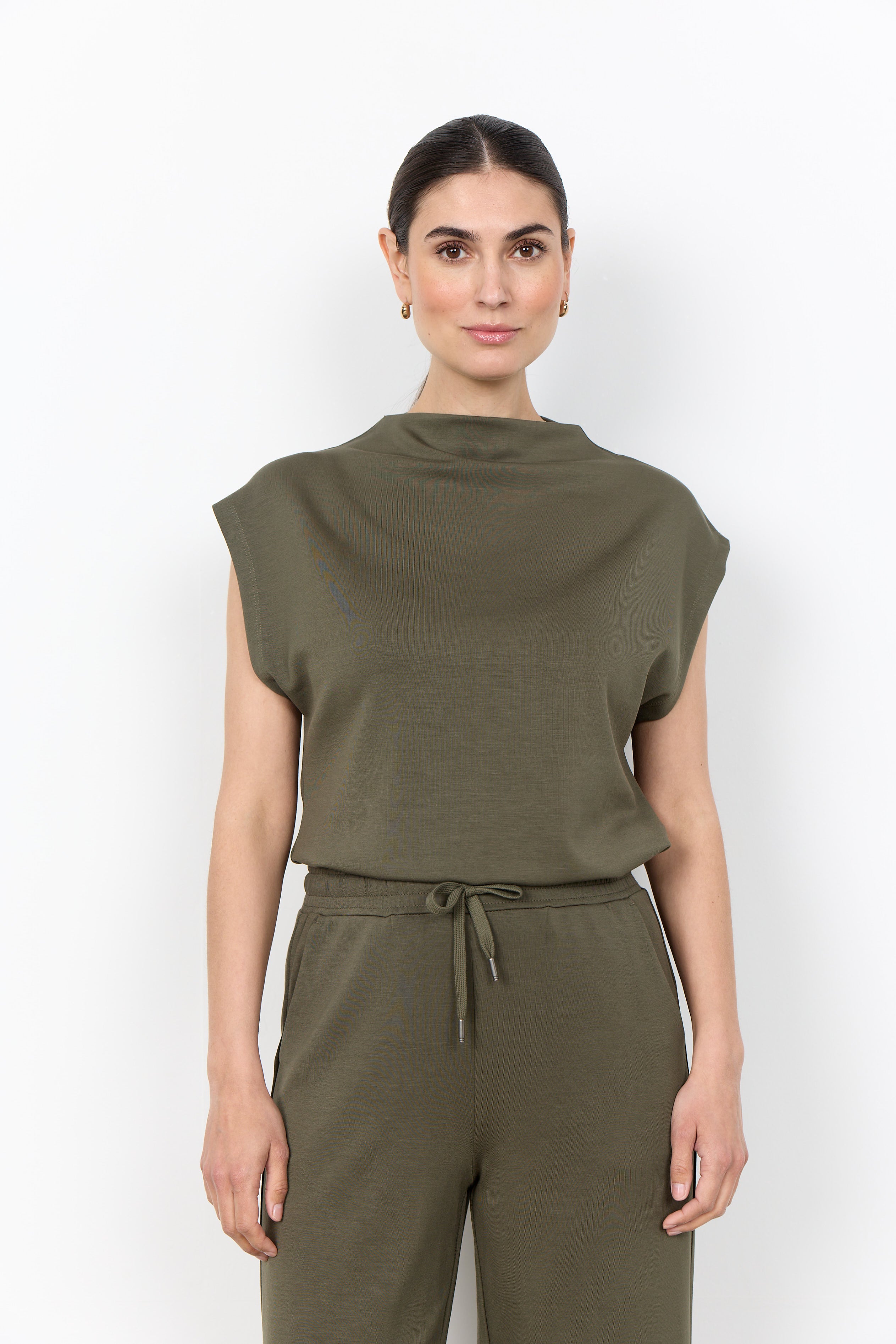 SOYA CONCEPT CAP SLEEVE TOP