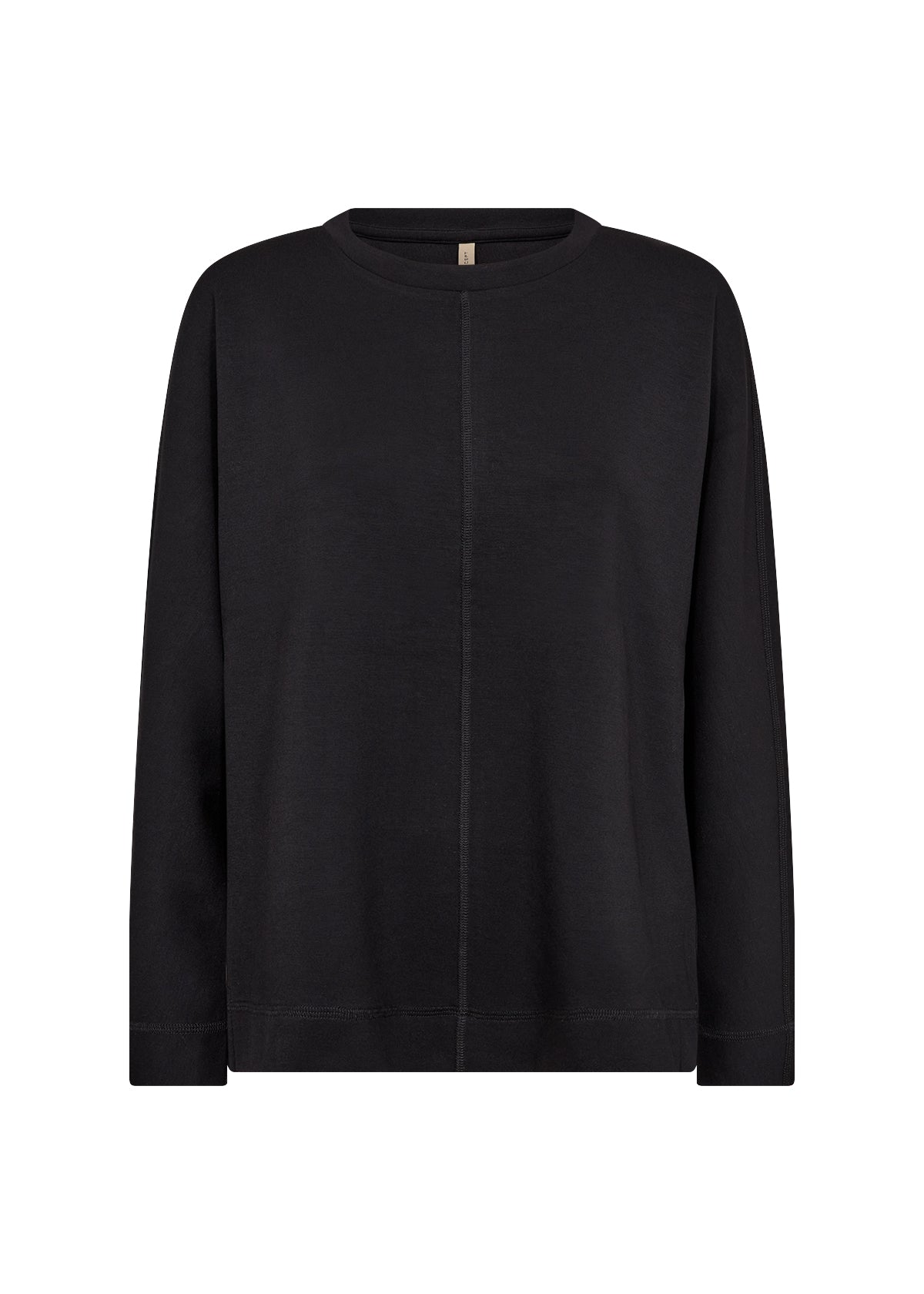 SOYA CONCEPT BANU LONG SLEEVE TOP WITH STITCH DETAIL