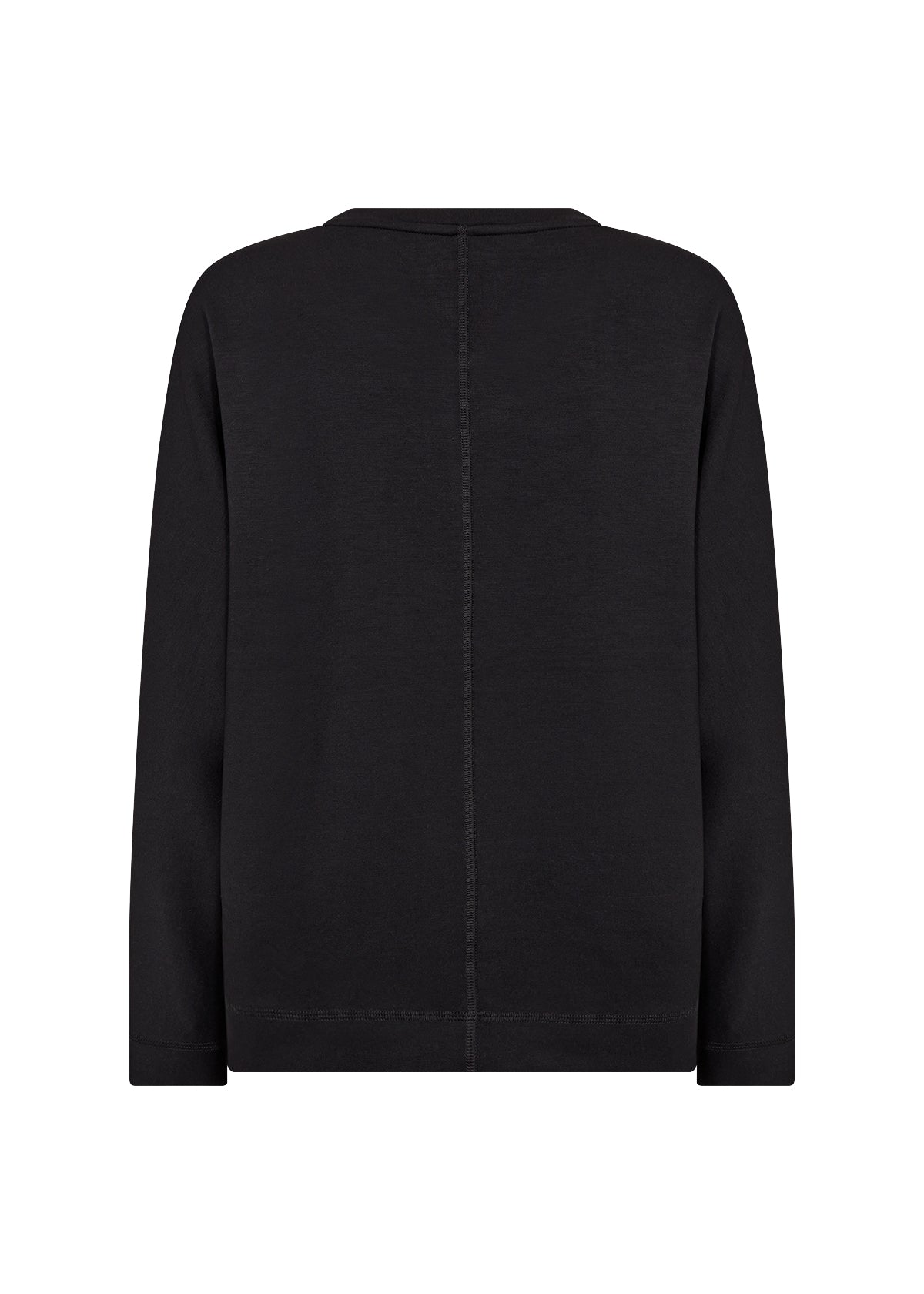 SOYA CONCEPT BANU LONG SLEEVE TOP WITH STITCH DETAIL