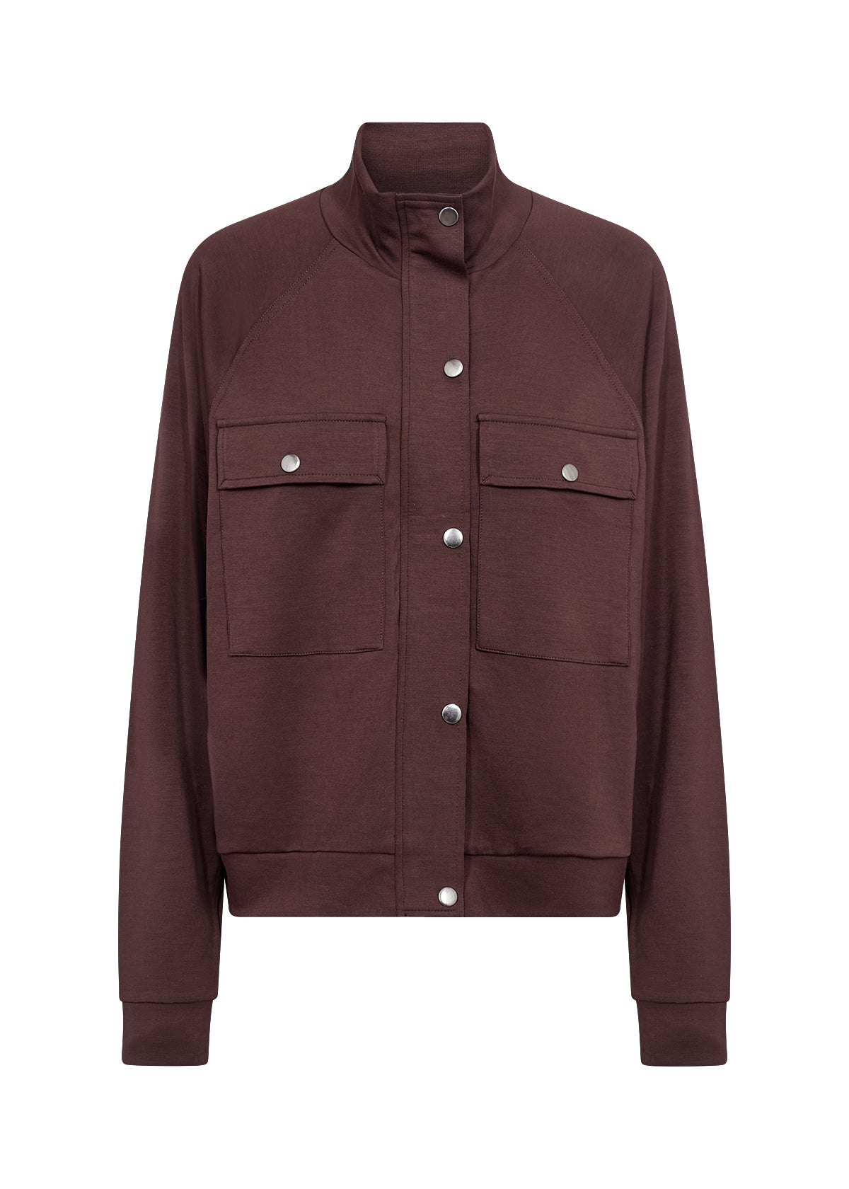 SOYA CONCEPT BANU SNAP BUTTON BOMBER JACKET
