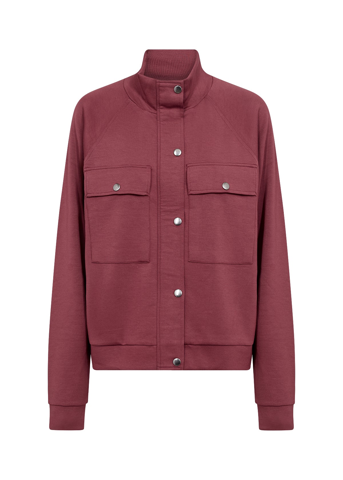 SOYA CONCEPT BANU SNAP BUTTON BOMBER JACKET