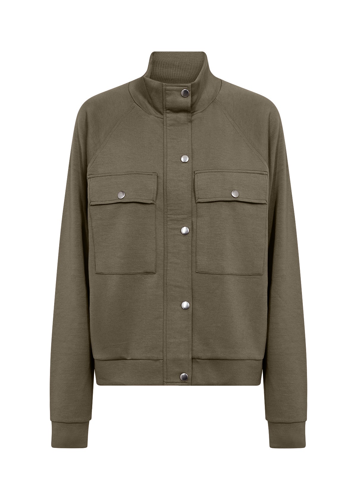 SOYA CONCEPT BANU SNAP BUTTON BOMBER JACKET