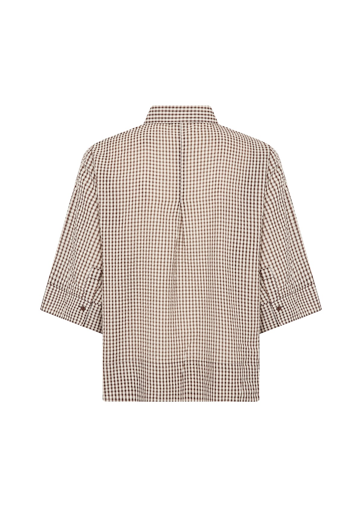 SOYA CONCEPT CANELITA CHECK COTTON TOP