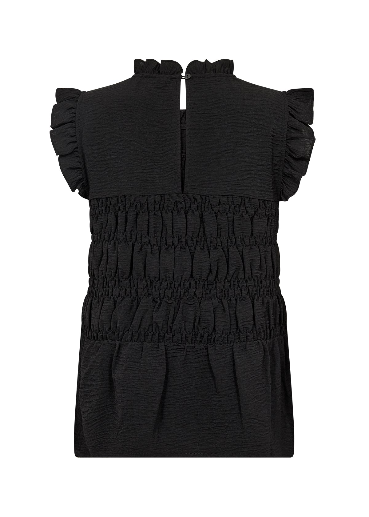 SOYA CONCEPT CATH CAP SLEEVE GATHERED TOP