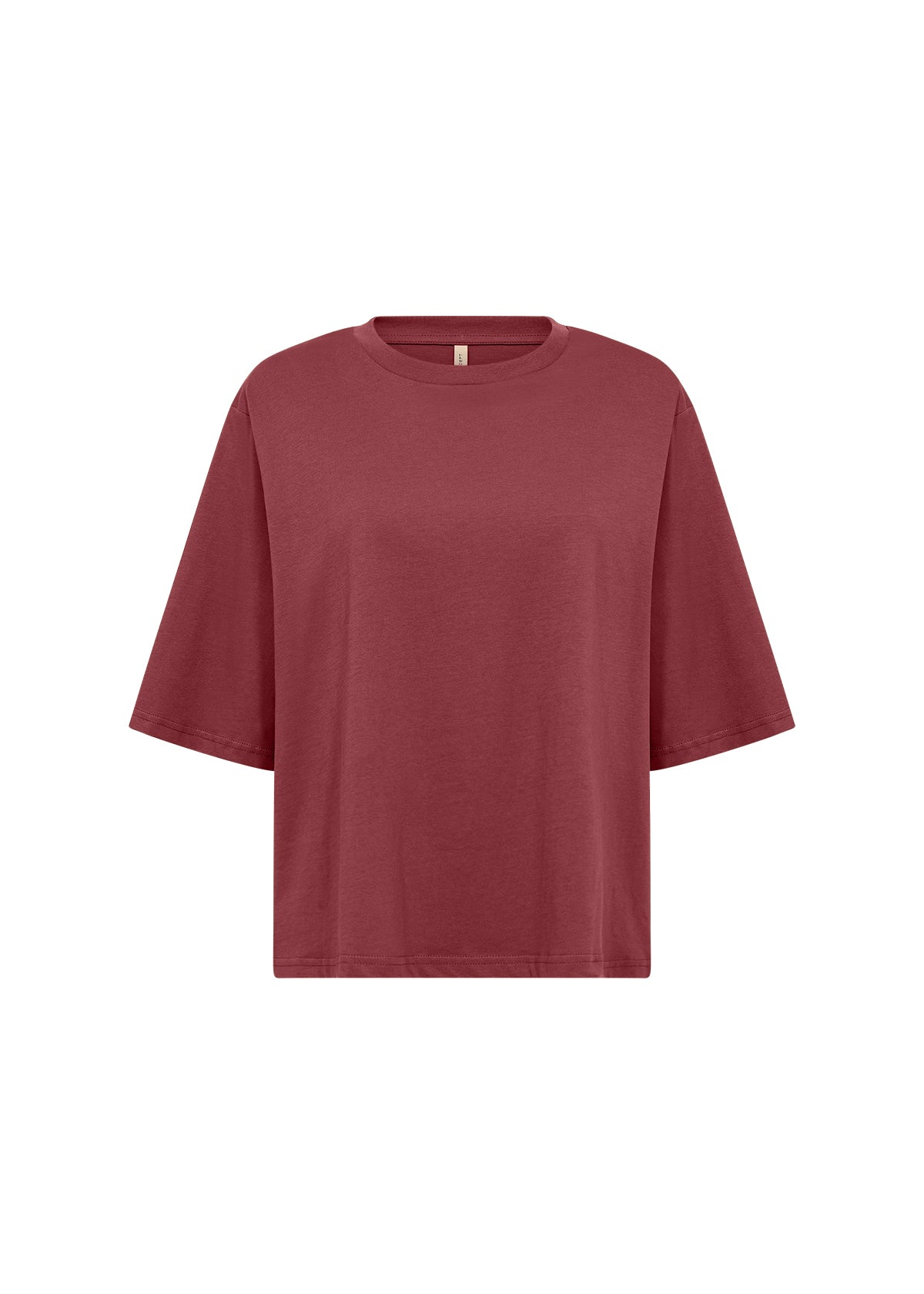 SOYA CONCEPT DERBY COTTON HALF SLEEVE TEE SHIRT