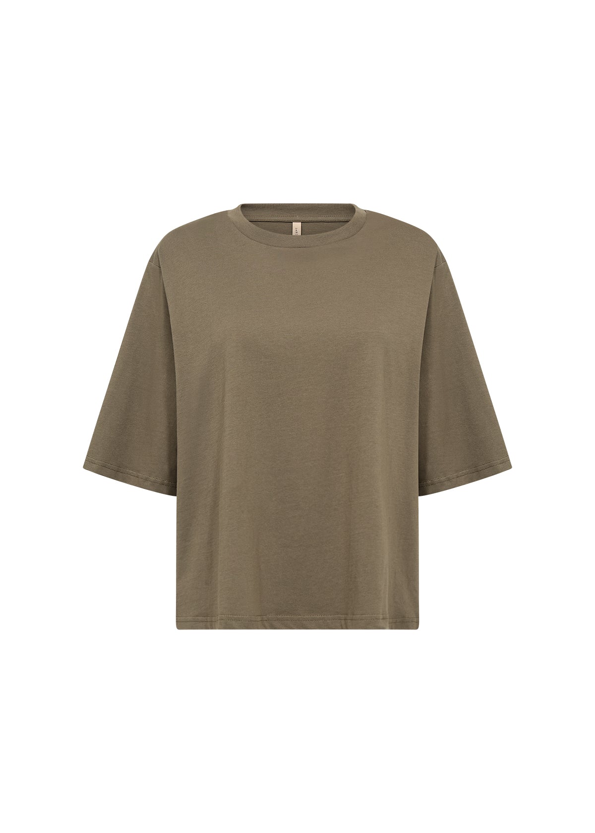 SOYA CONCEPT DERBY COTTON HALF SLEEVE TEE SHIRT