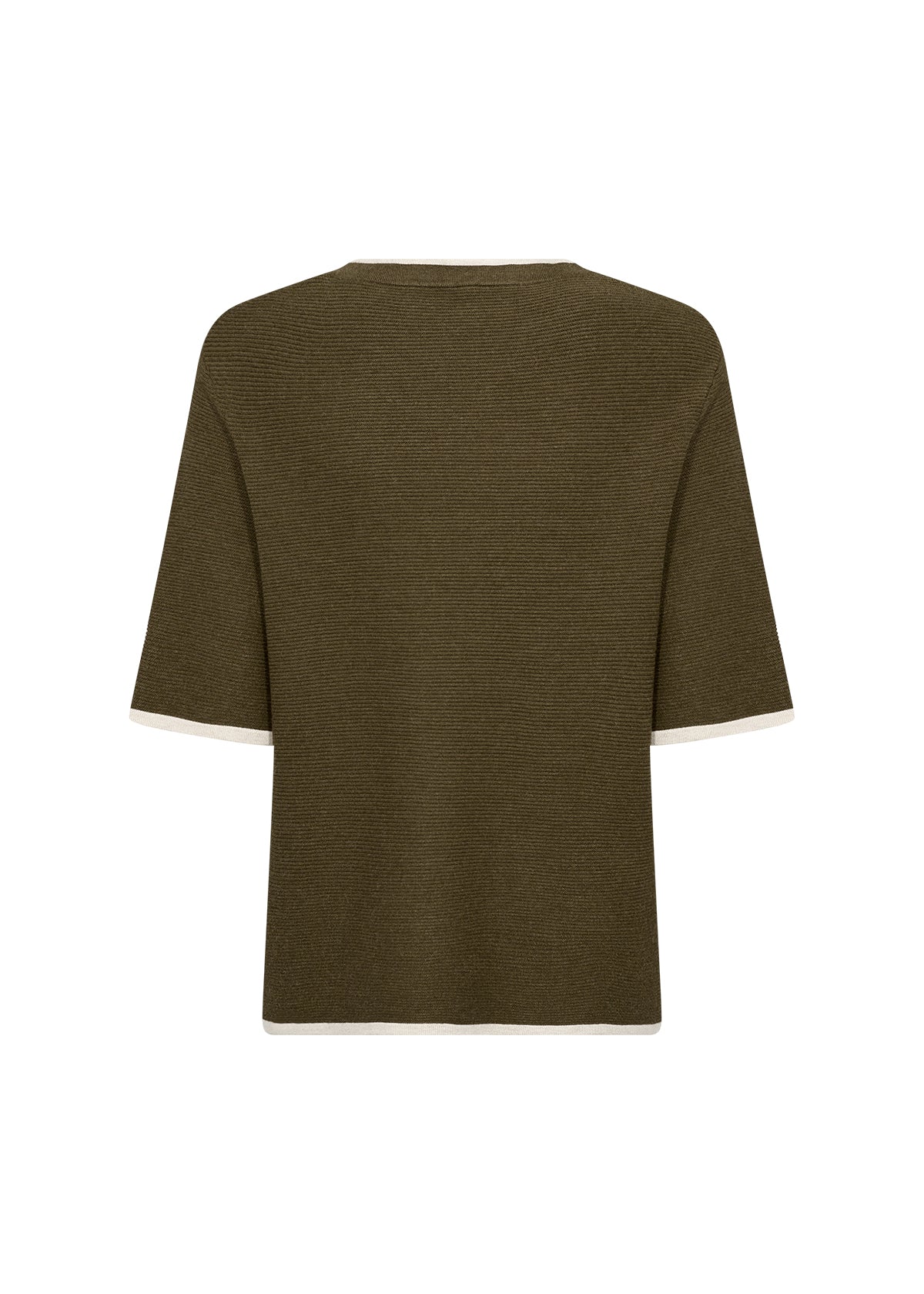 SOYA CONCEPT DOLLIE SHORT SLEEVE CONTRAST TRIM TEE