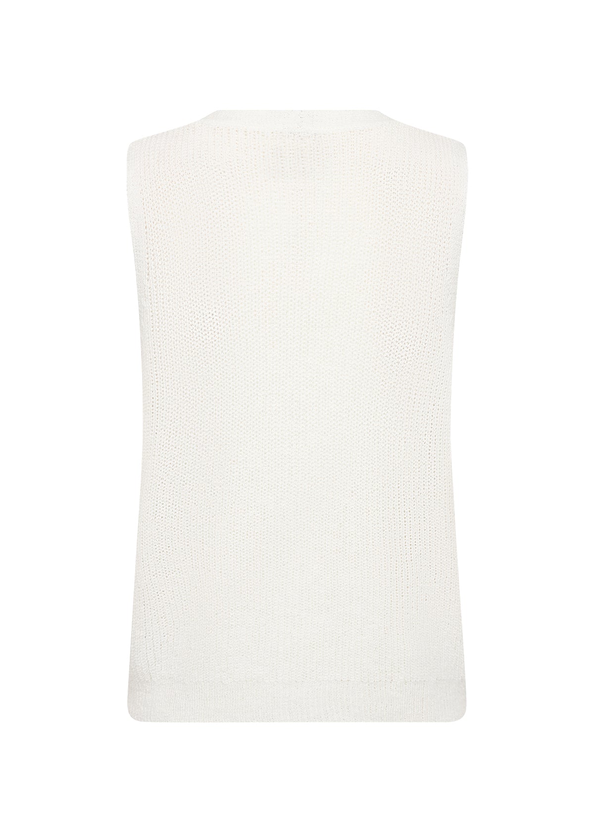 SOYA CONCEPT FELIZIA OPEN KNIT VEST TOP