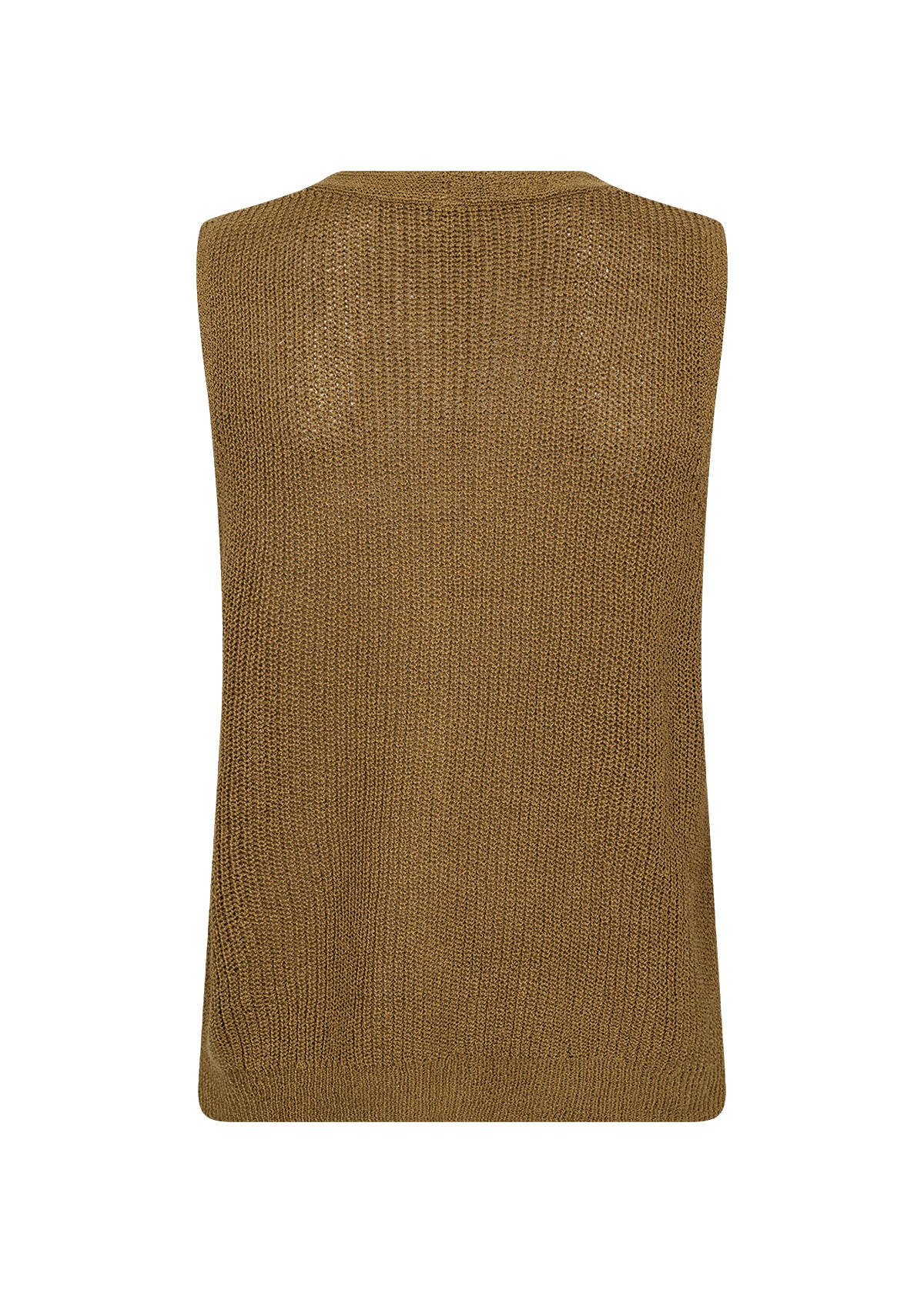 SOYA CONCEPT FELIZIA OPEN KNIT VEST TOP