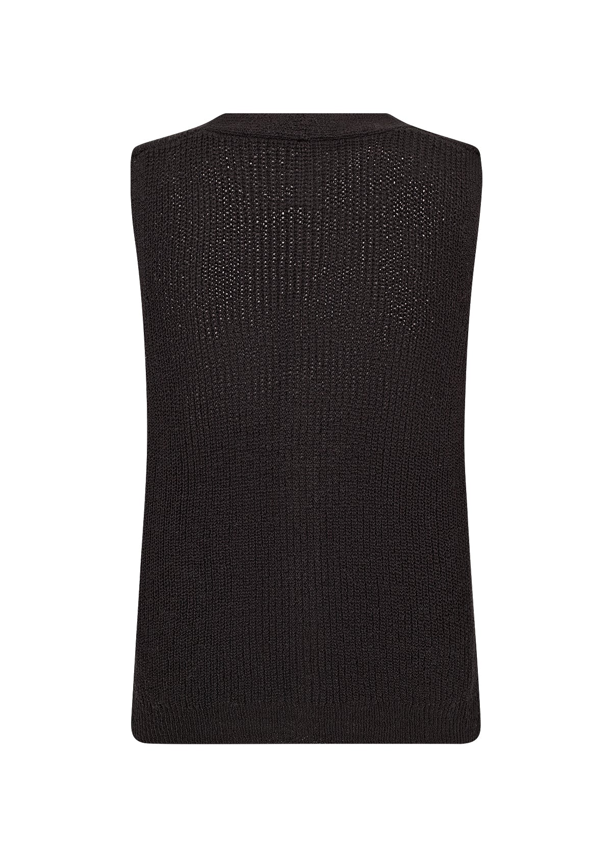 SOYA CONCEPT FELIZIA OPEN KNIT VEST TOP