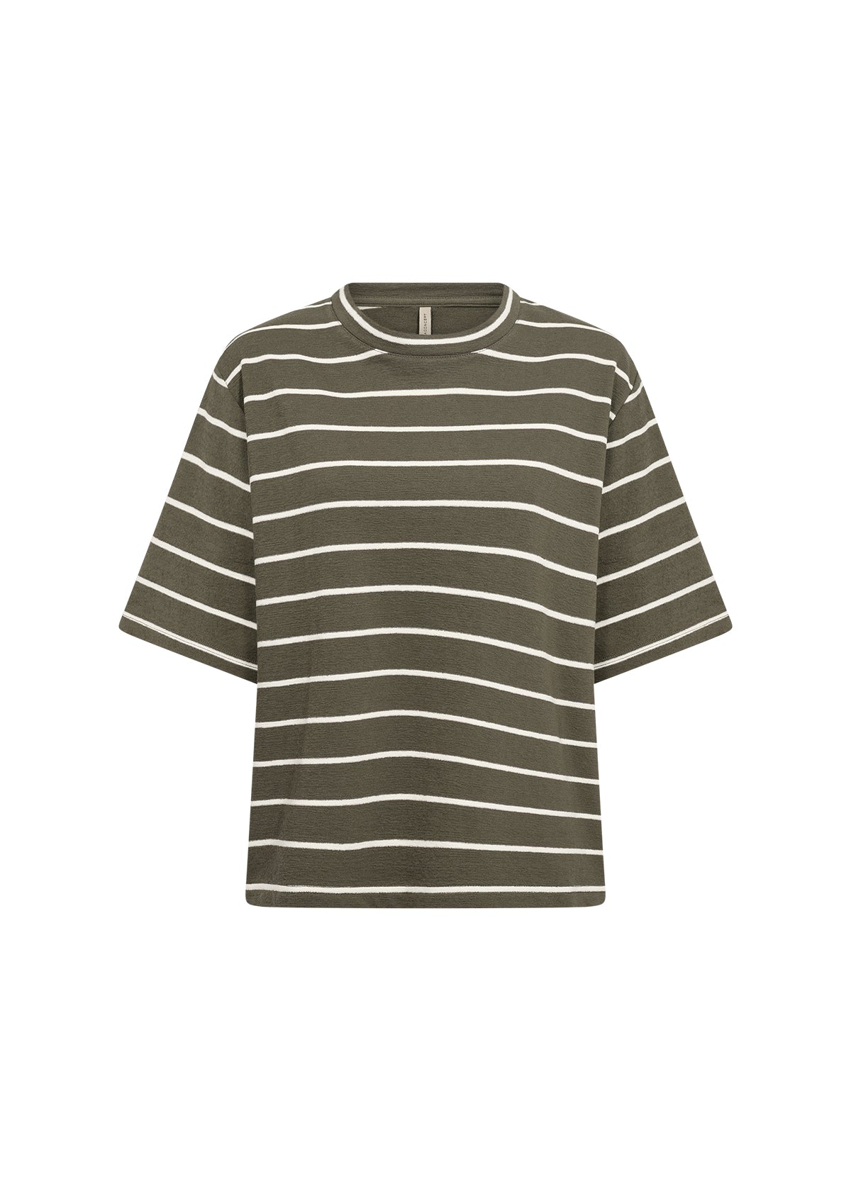 SOYA CONCEPT ORGANIC COTTON STRIPED TEE