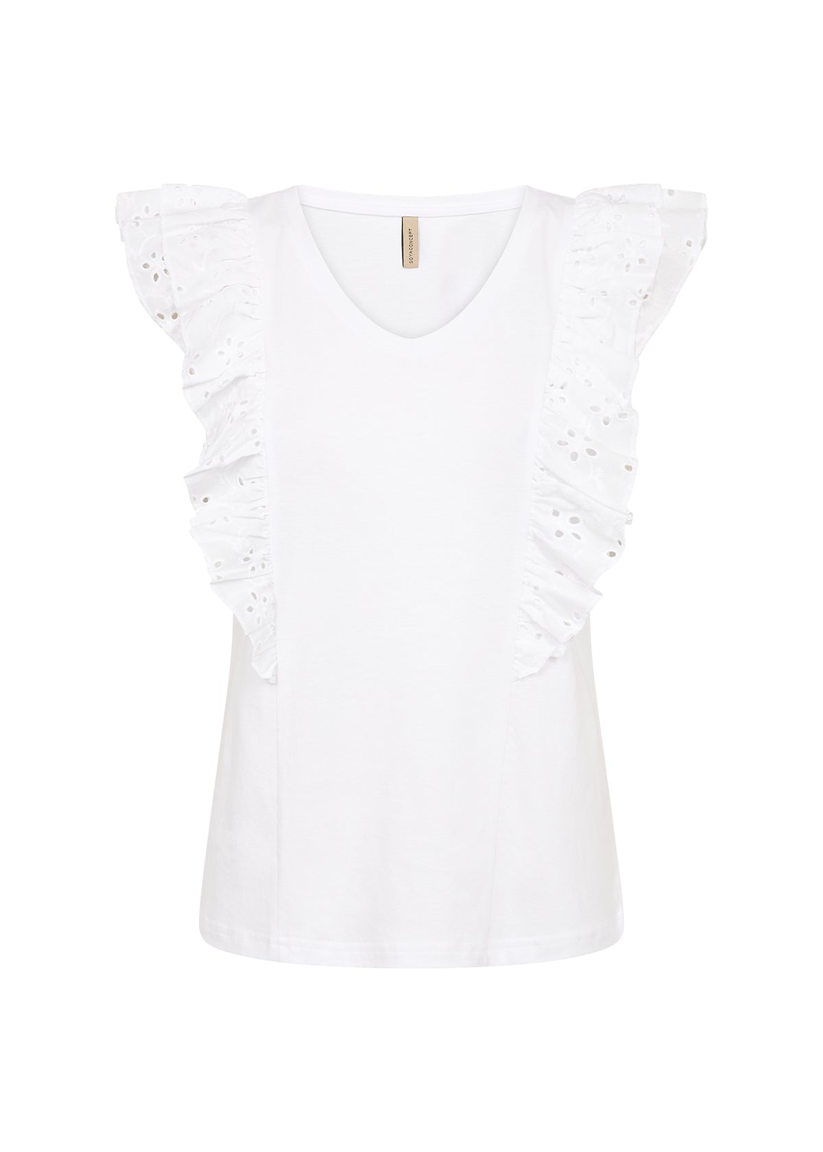 SOYA CONCEPT LORAINE POINTELLE TANK TOP